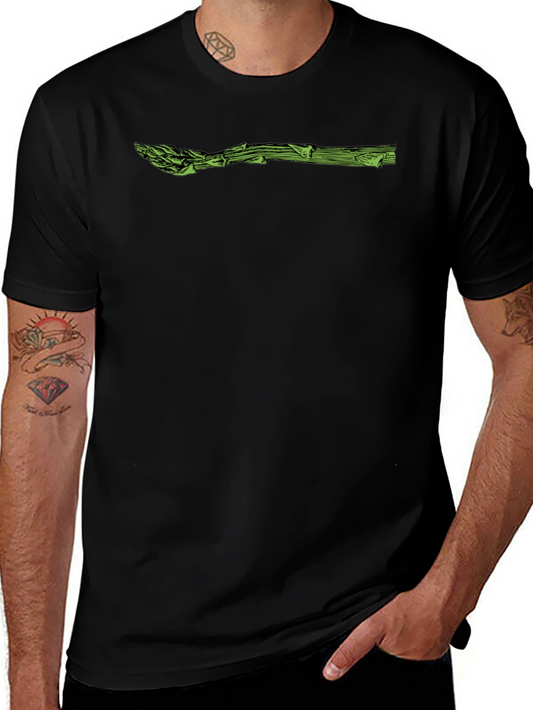 Asparagus Graphic T-Shirt - Modern Style