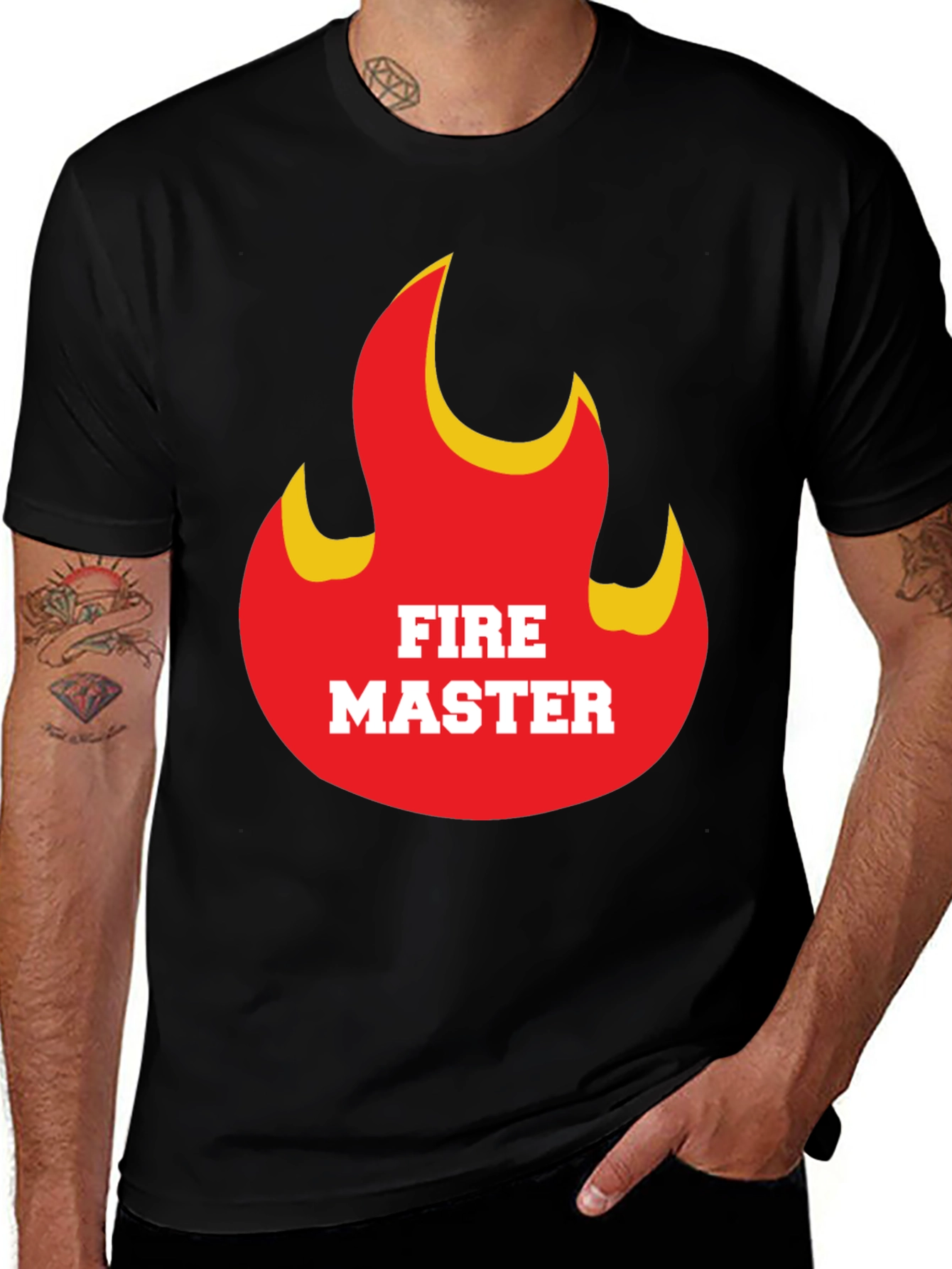 Fire Master T-Shirt - Cool Graphic Tee