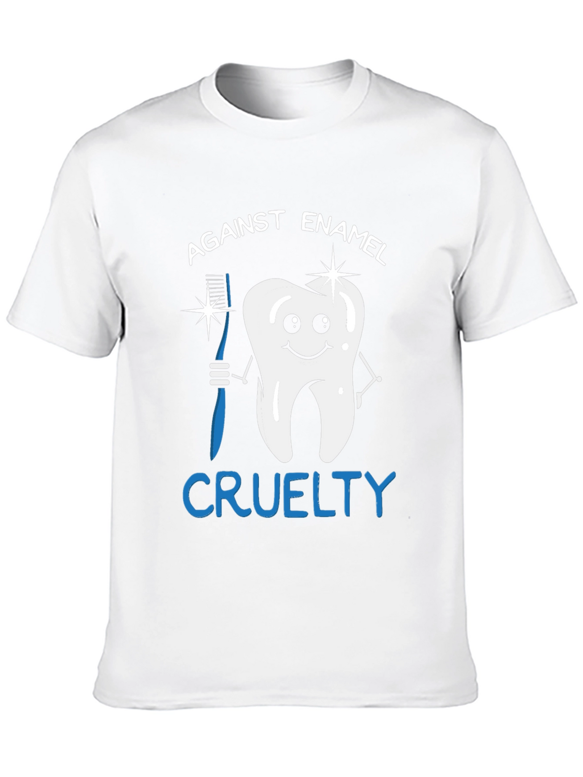Against Enamel Cruelty Graphic Tee