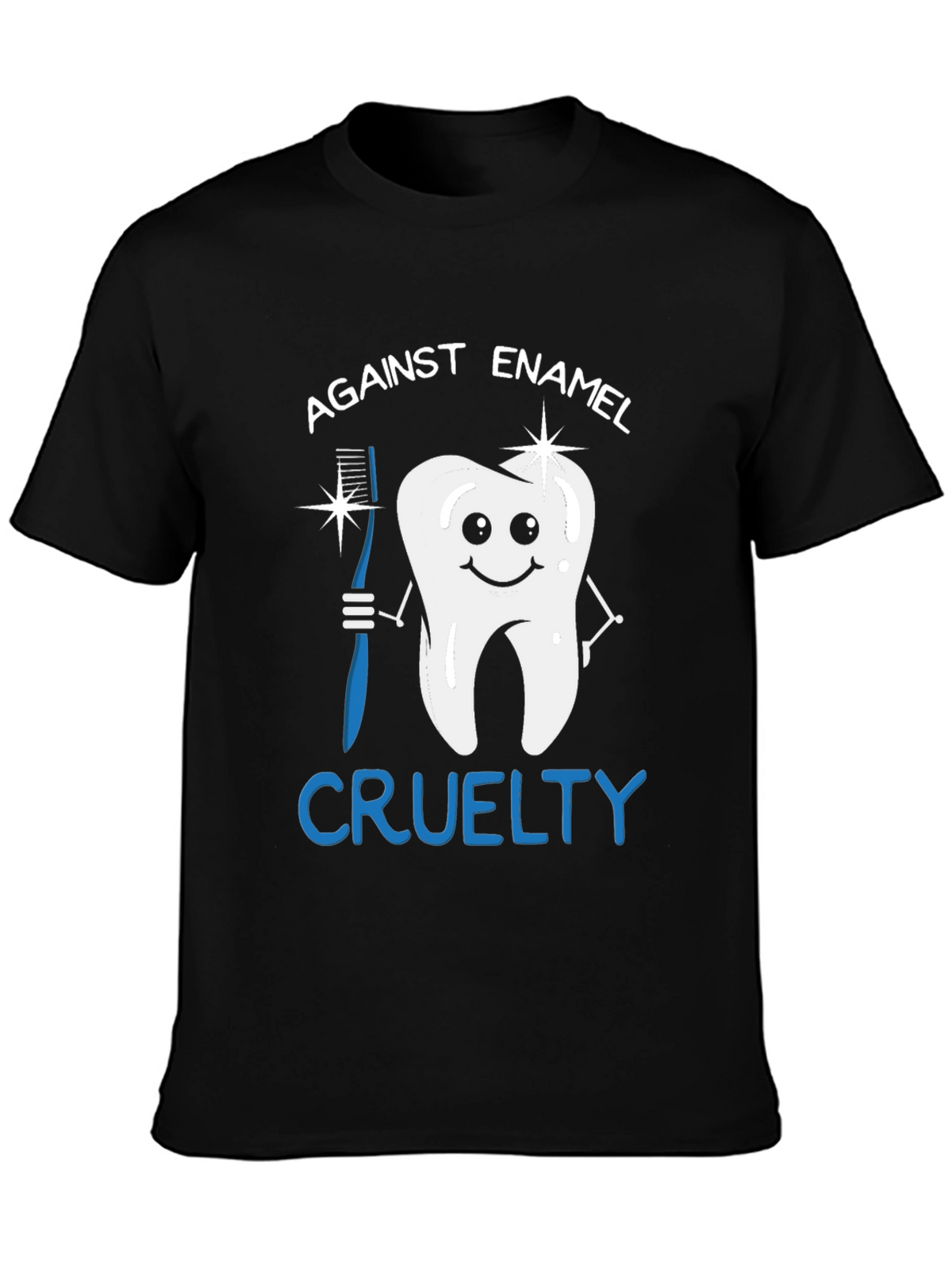 Against Enamel Cruelty Graphic Tee