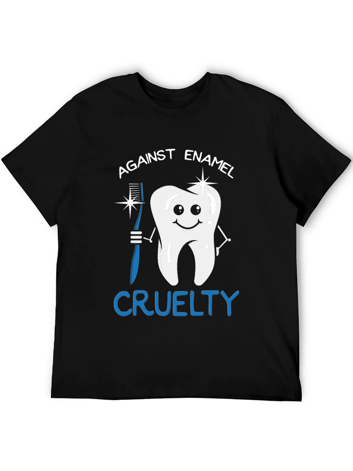 Against Enamel Cruelty Graphic Tee