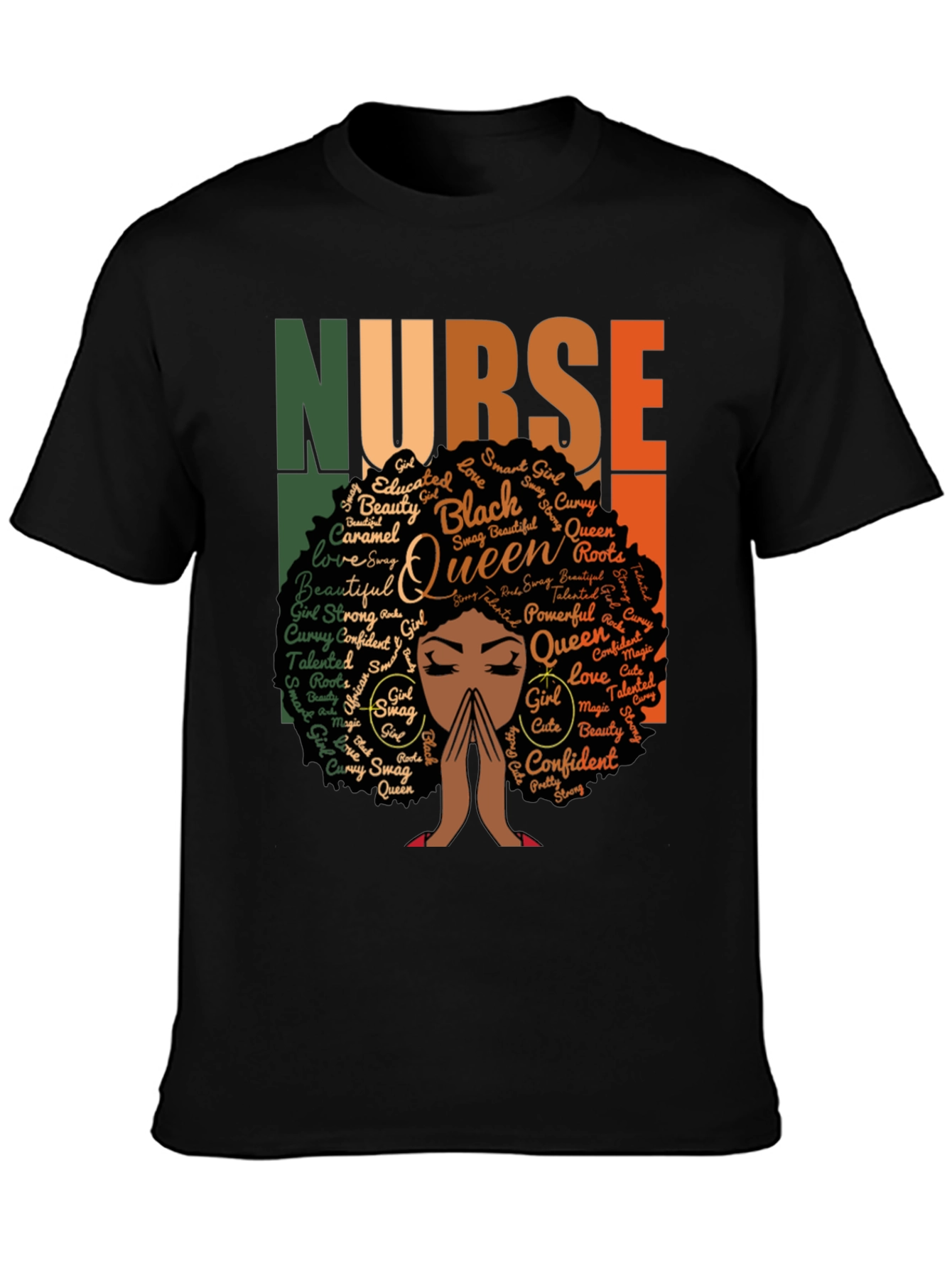 Black Queen Nurse T-Shirt
