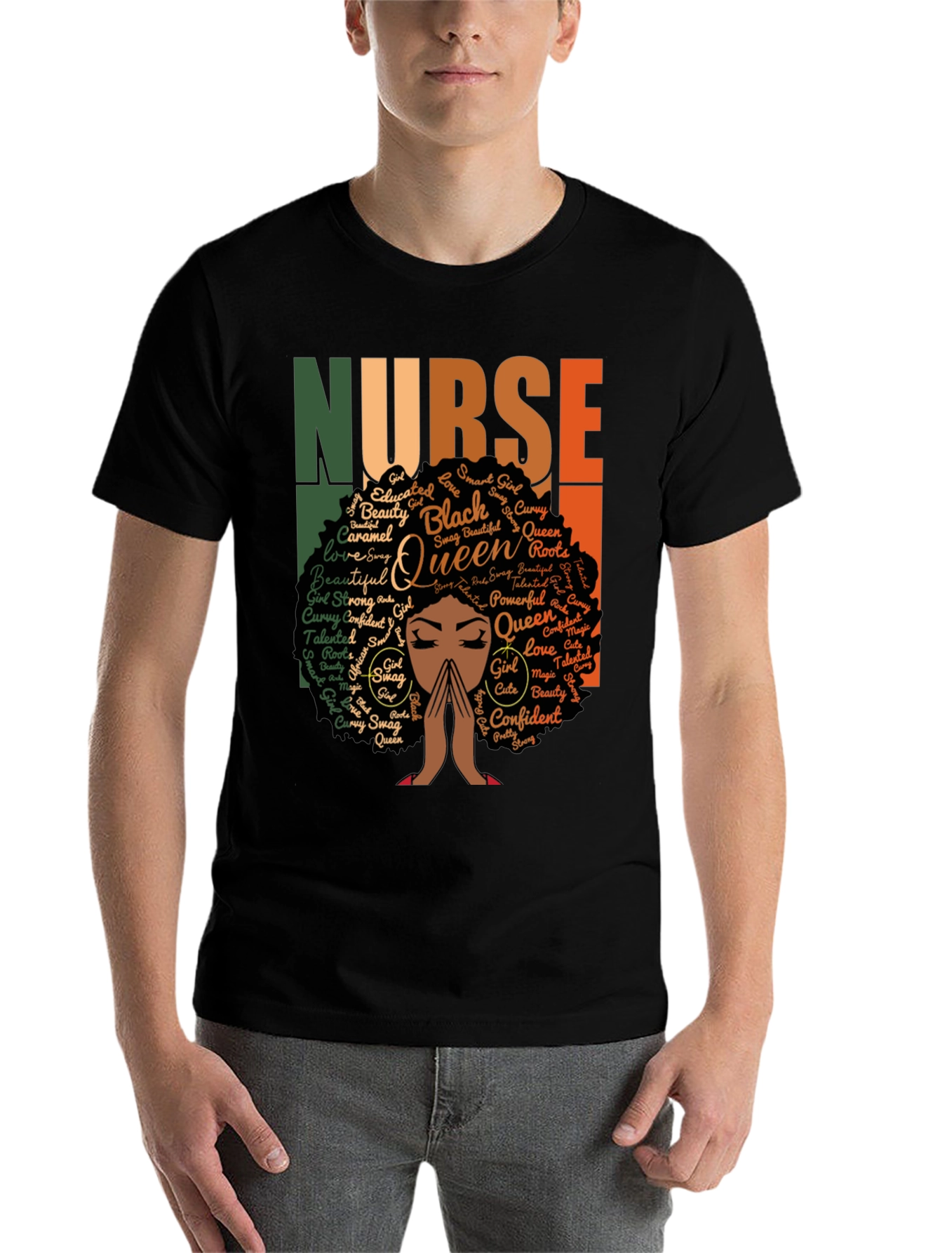 Black Queen Nurse T-Shirt