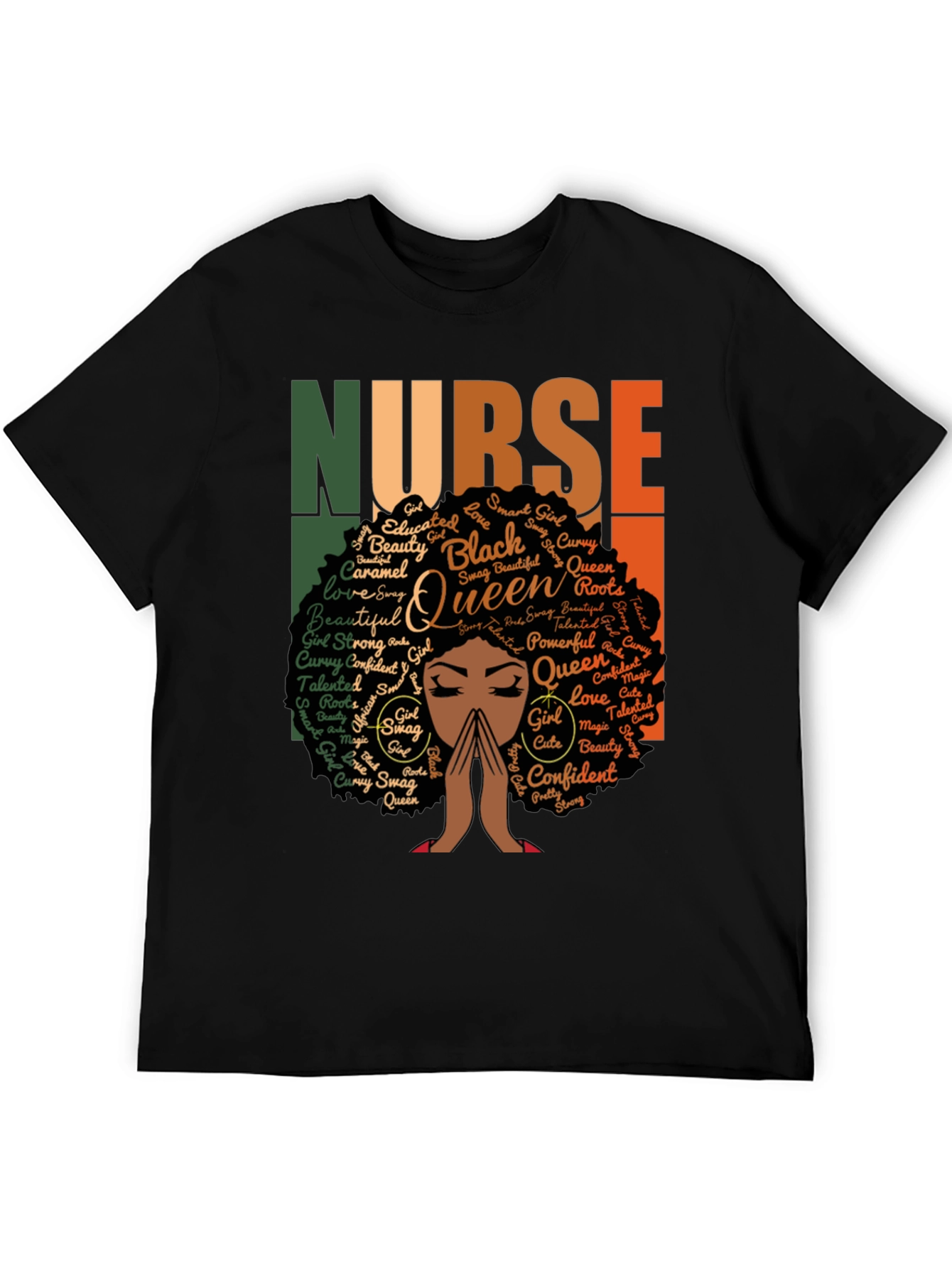 Black Queen Nurse T-Shirt