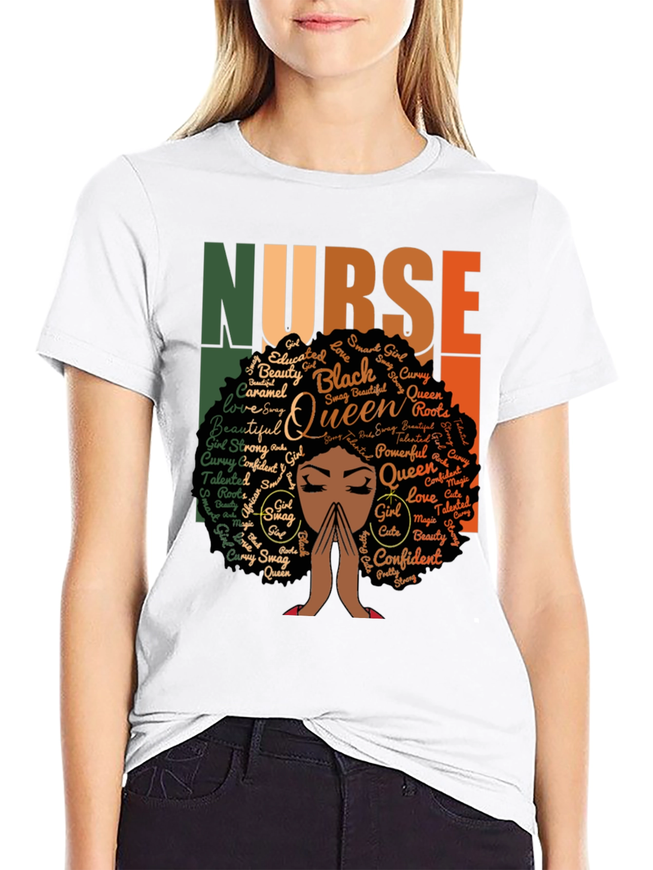 Black Queen Nurse T-Shirt