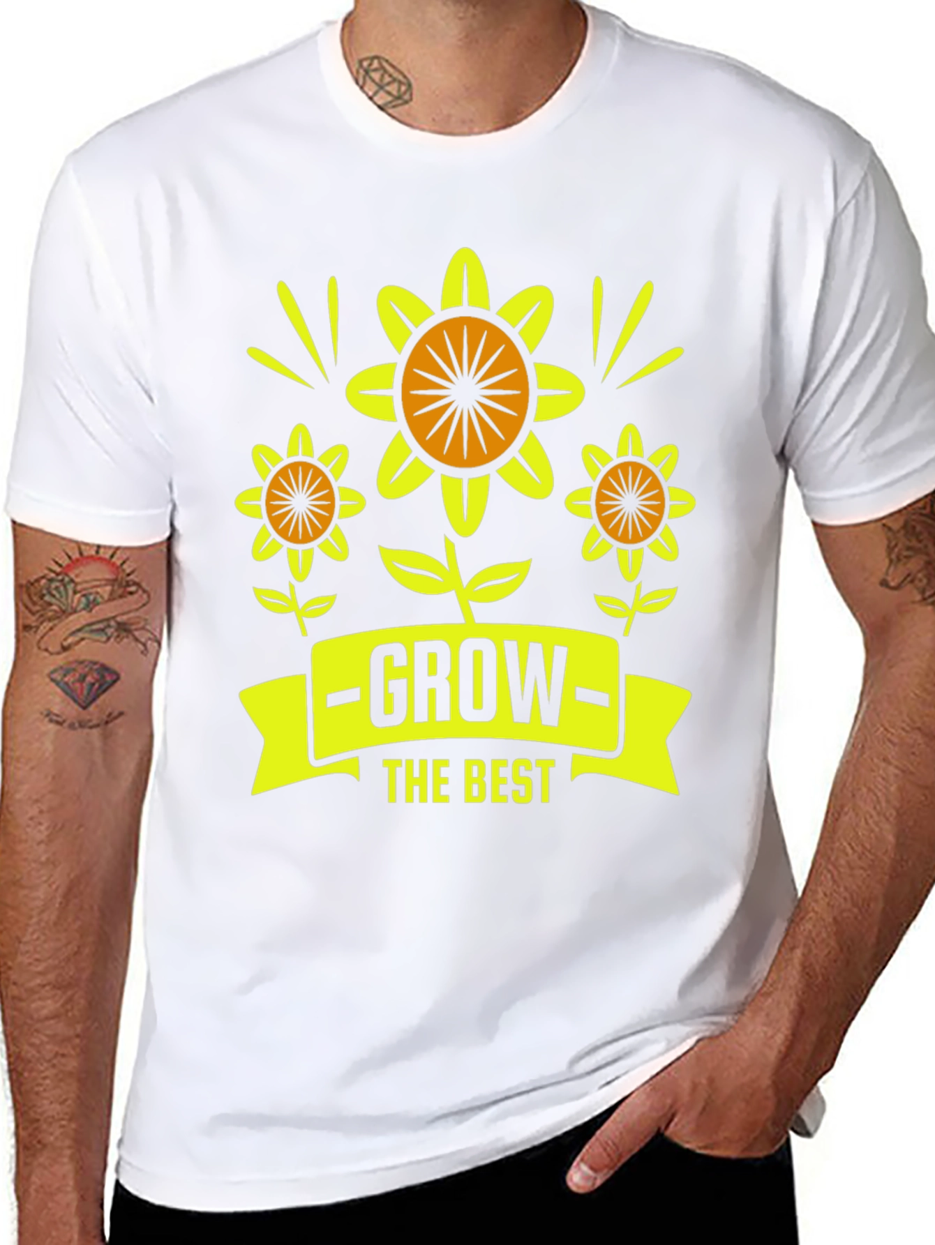 Grow the Best Graphic T-Shirt