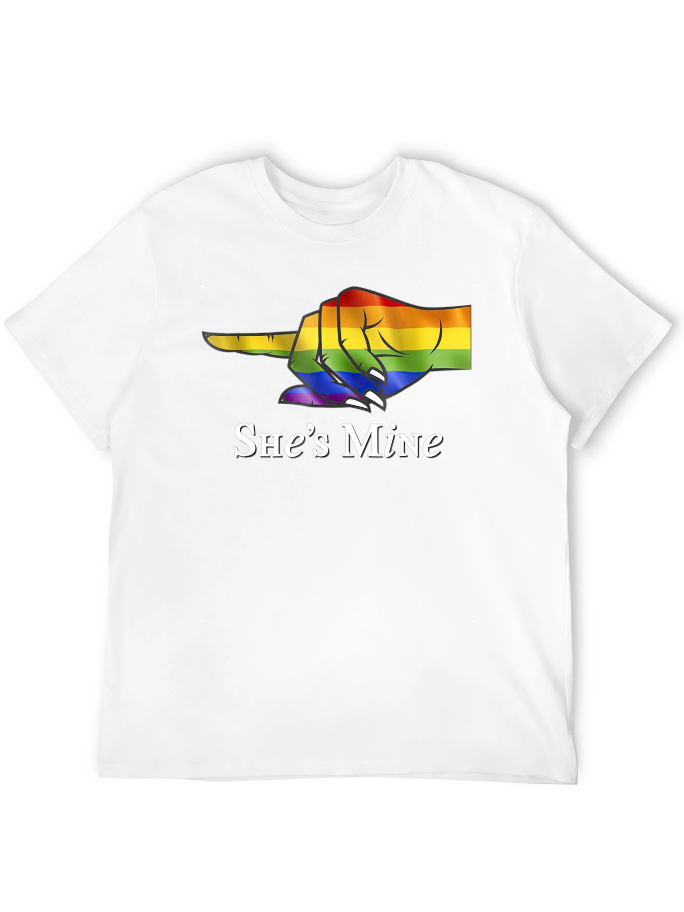 Shes Mine LGBTQ+ Pride T-Shirt