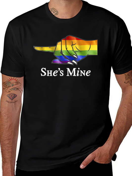 Shes Mine LGBTQ+ Pride T-Shirt