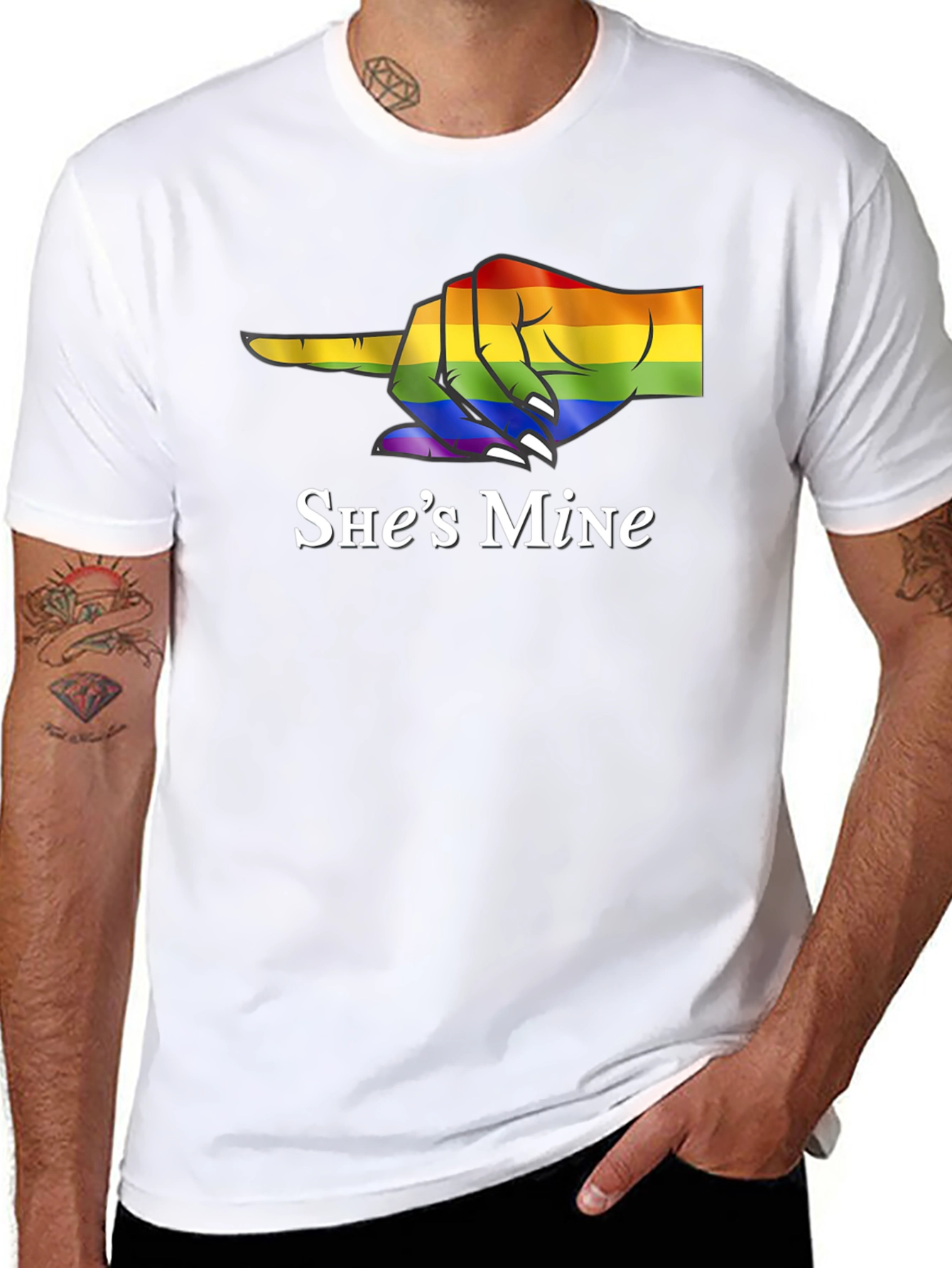 Shes Mine LGBTQ+ Pride T-Shirt