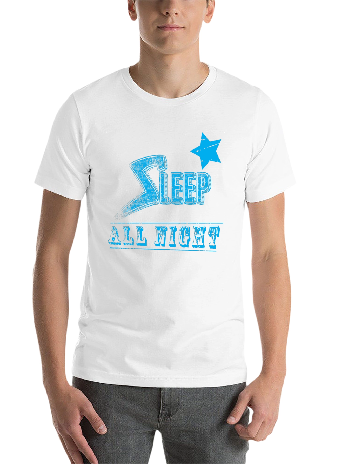 Sleep All Night Graphic Tee