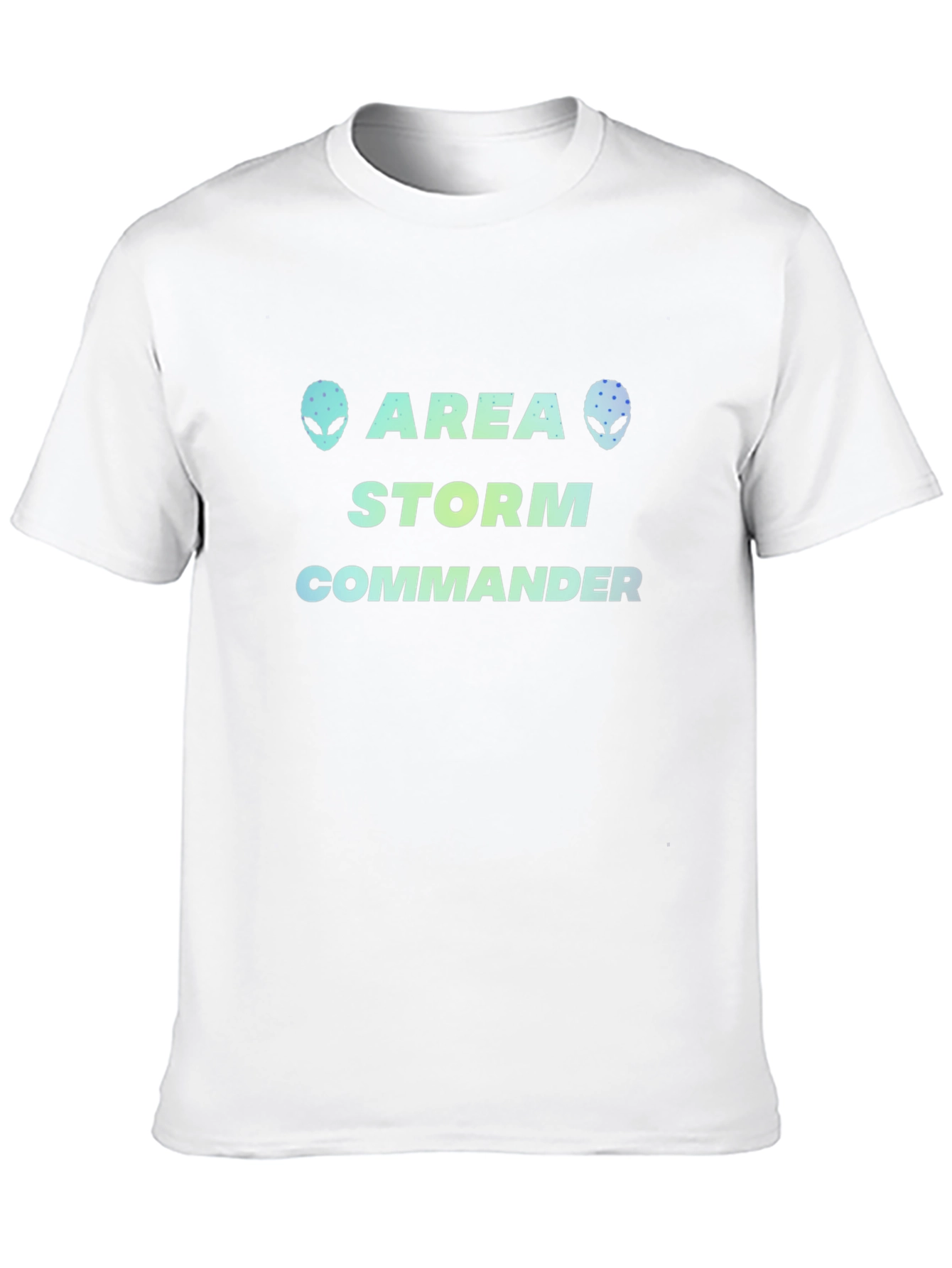 Area Storm Commander T-Shirt Alien Graphic Tee