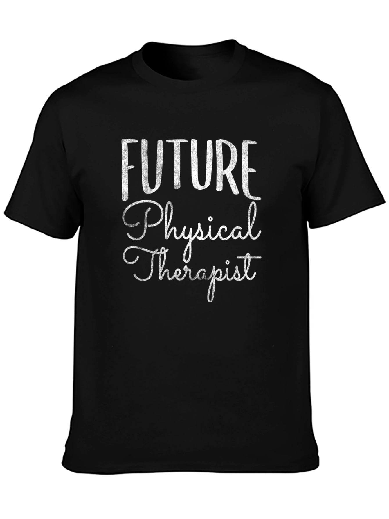 Future Physical Therapist Black T-Shirt