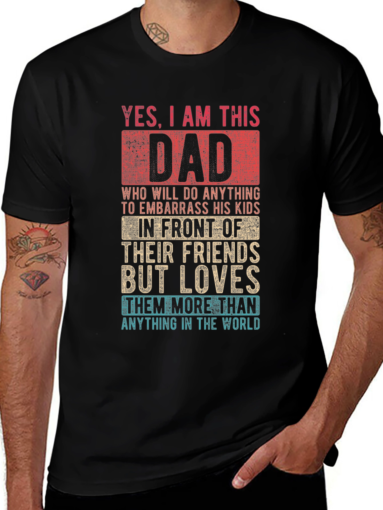 Funny Dad T-Shirt - Embarrassing Dad