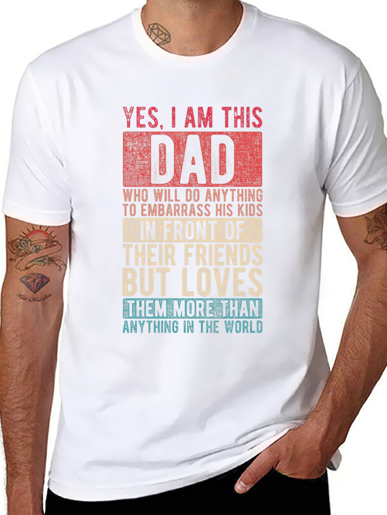 Funny Dad T-Shirt - Embarrassing Dad