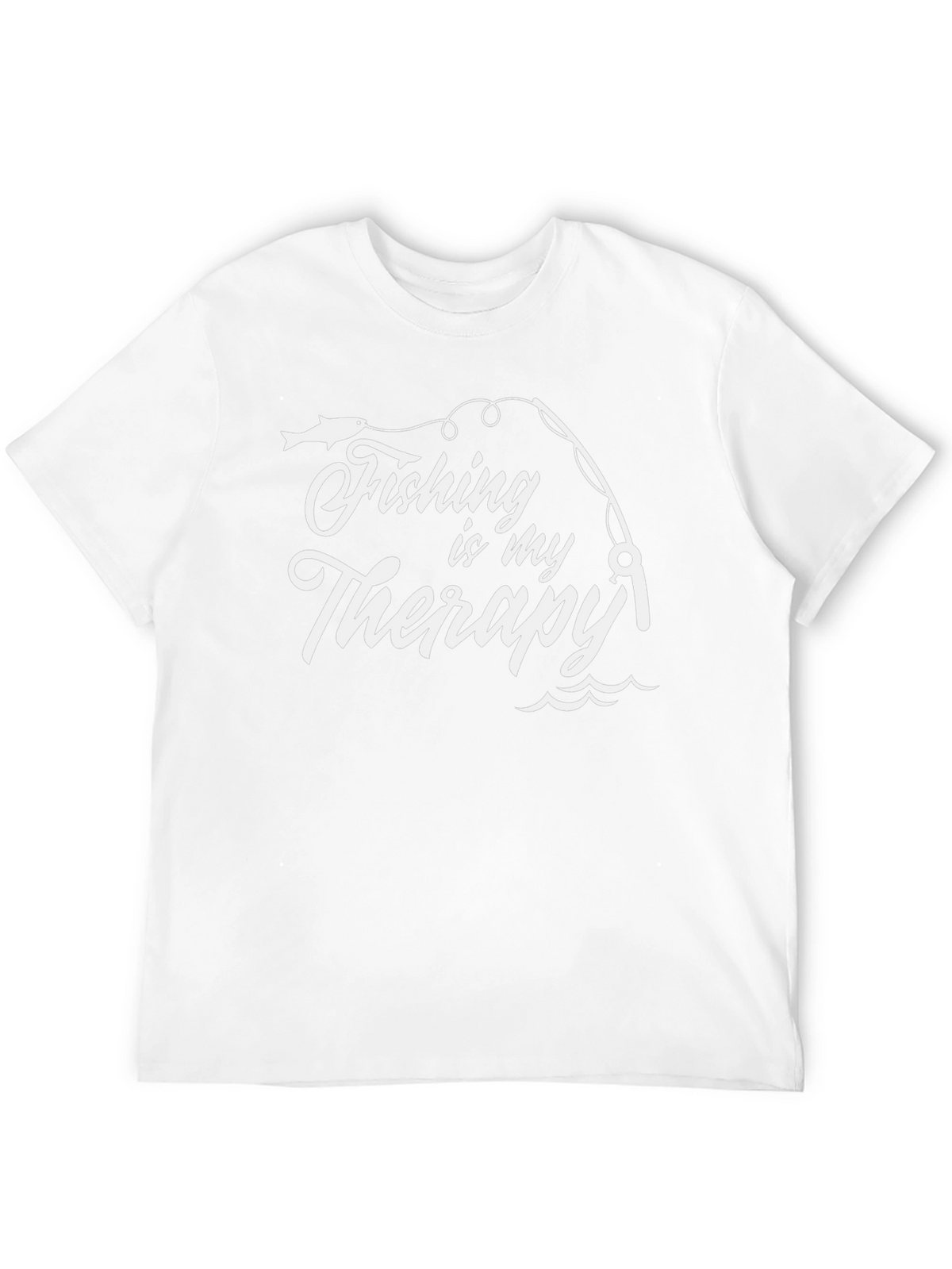 Fishing is My Therapy Graphic Tee