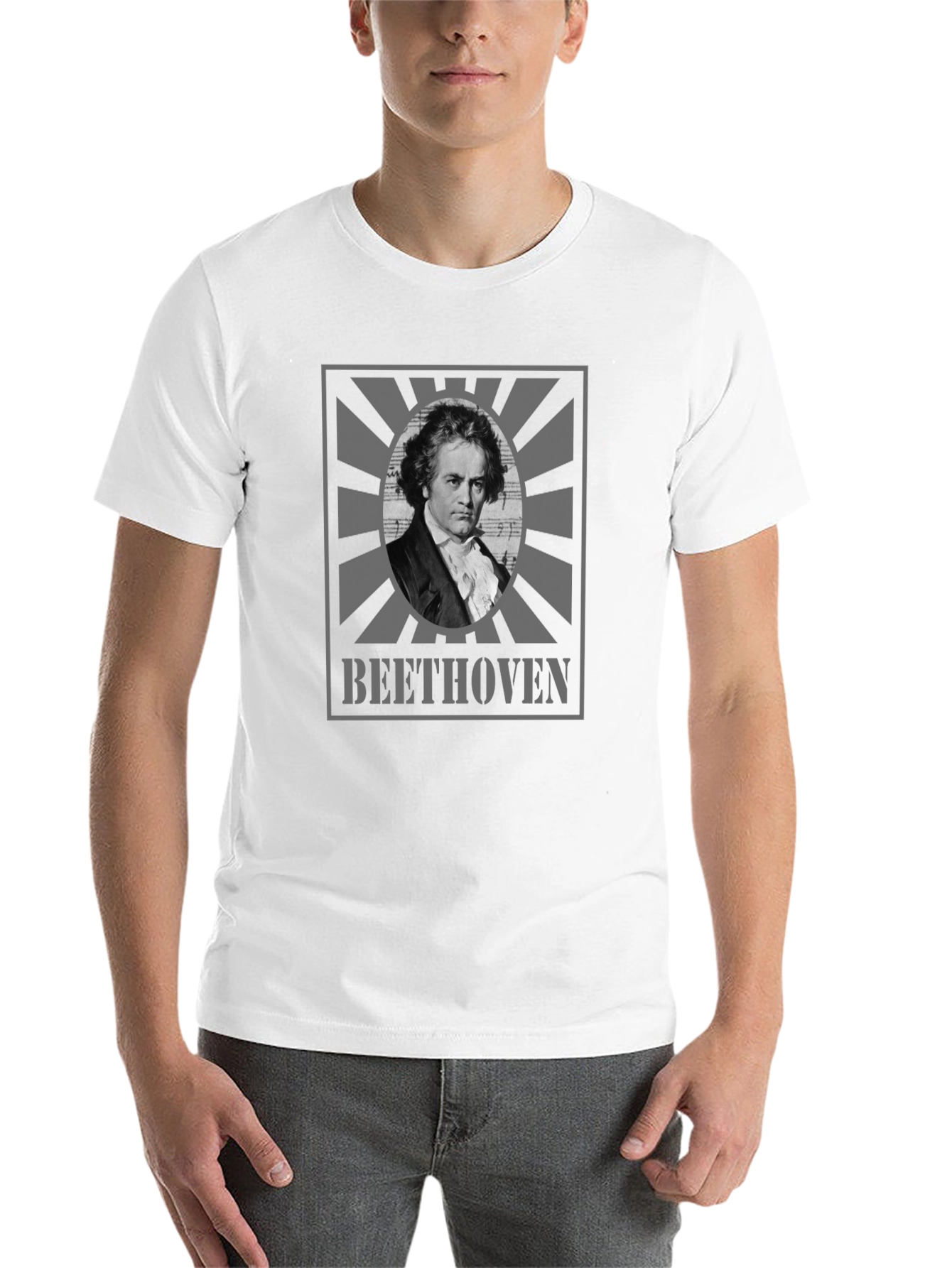 Beethoven Graphic Tee - Classic Composer T-Shirt