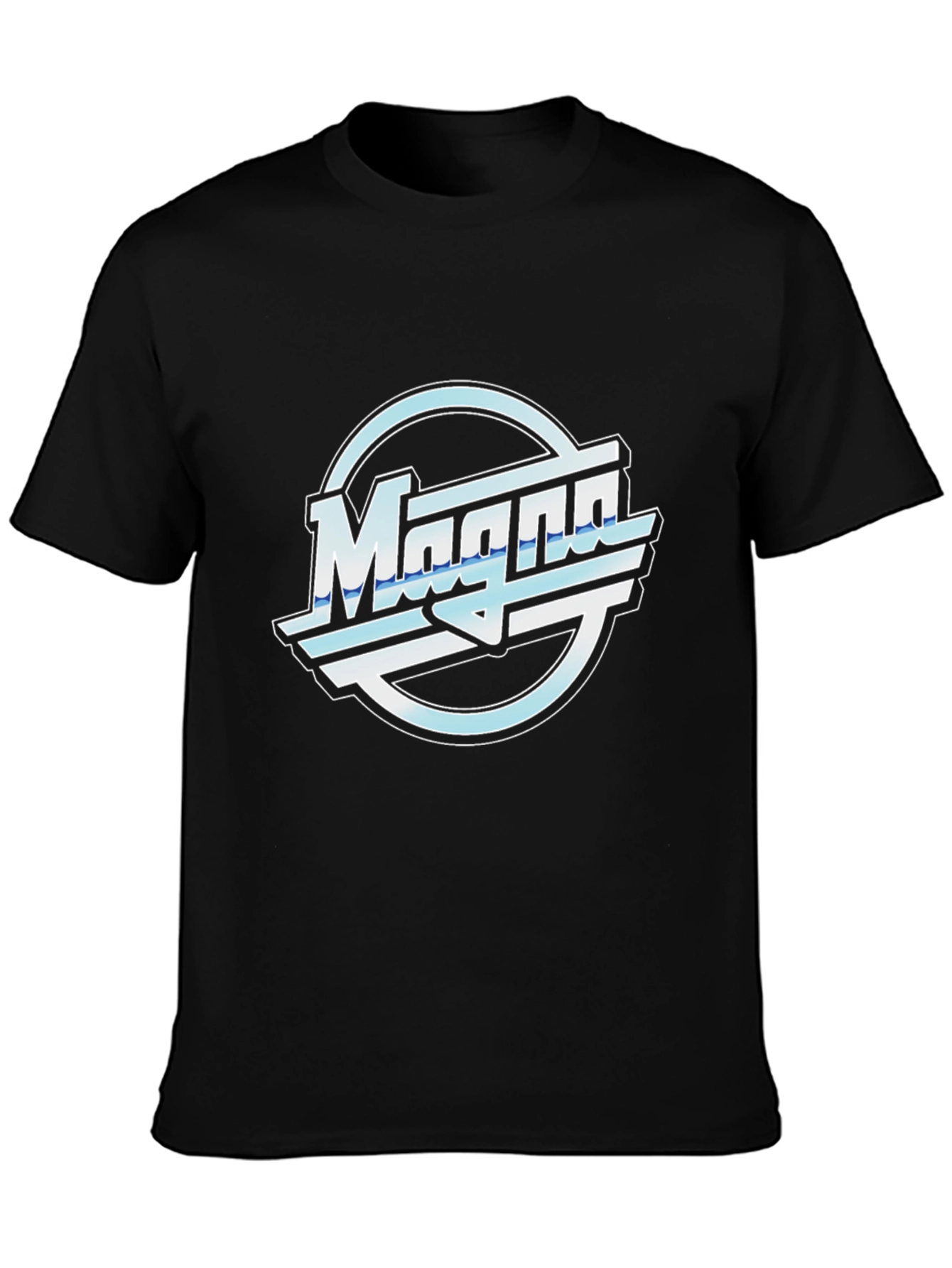 Retro Magna Logo Black T-Shirt