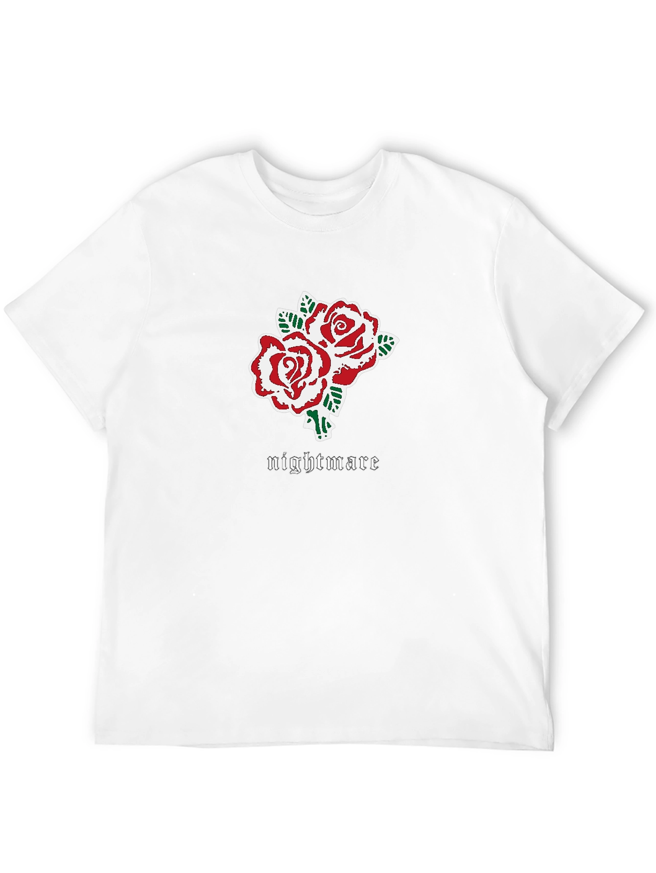 Nightmare Roses Graphic Tee - Black