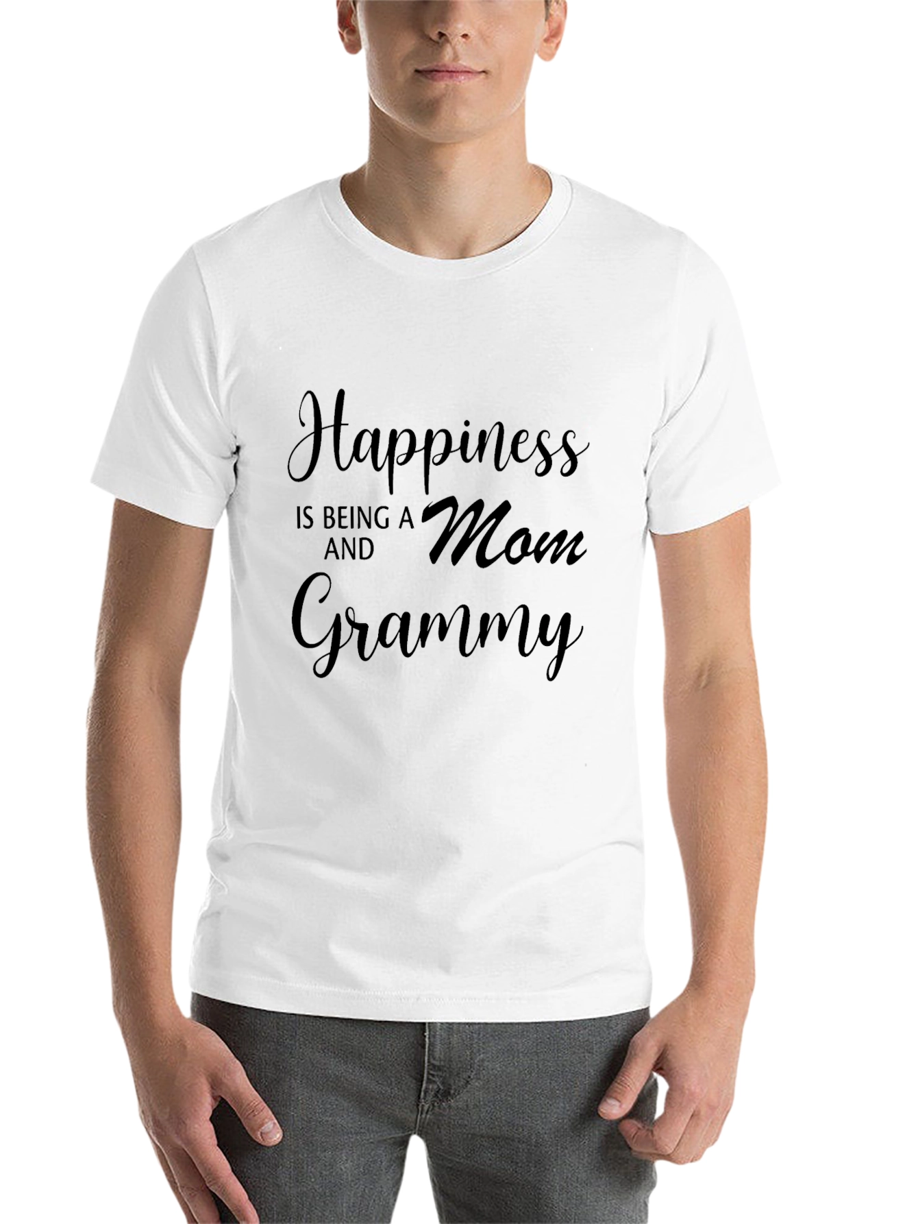 Happiness is Being a Mom and Grammy T-Shirt