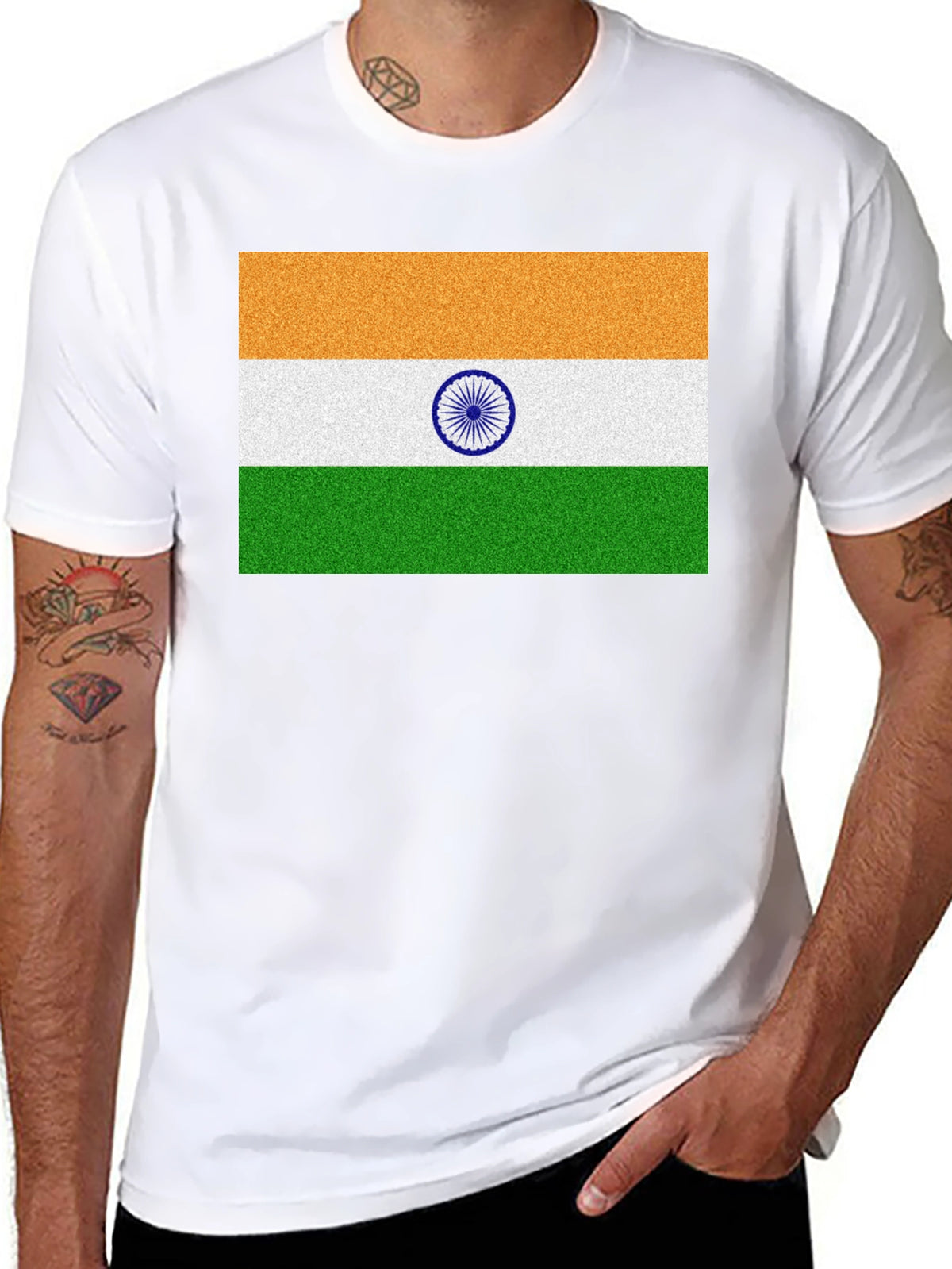 India Flag T-Shirt - Patriot Pride Tee