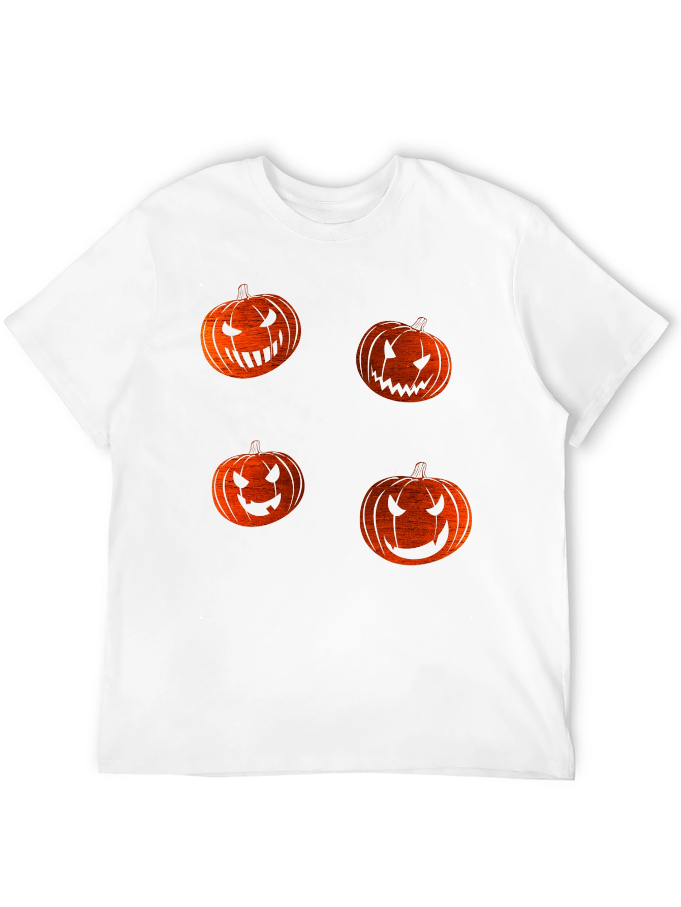 Halloween Pumpkin Face T-Shirt - Spooky Season