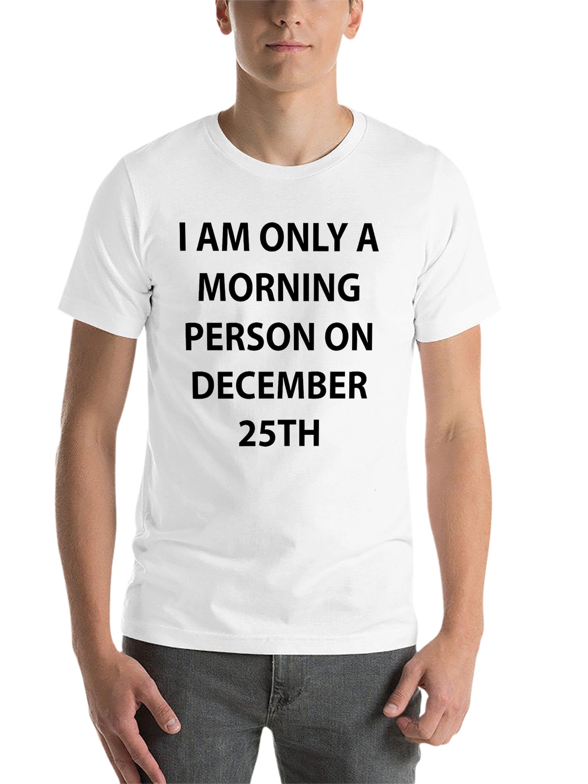 December 25th Morning Person Graphic Tee
