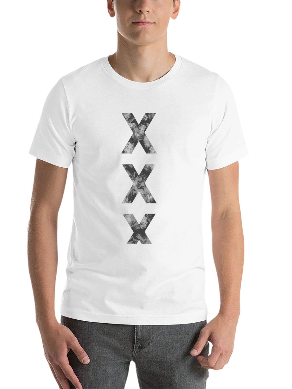 Triple X Graphic Black T-Shirt Casual Style