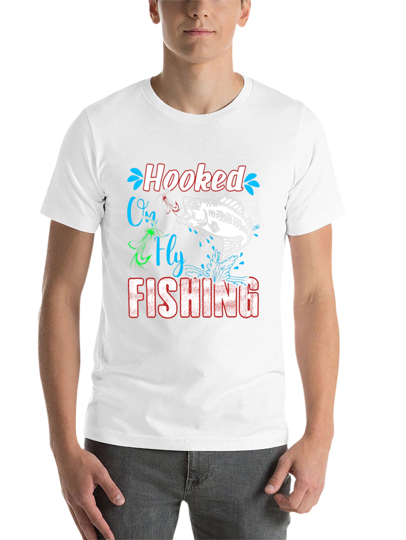 Hooked On Fly Fishing T-Shirt
