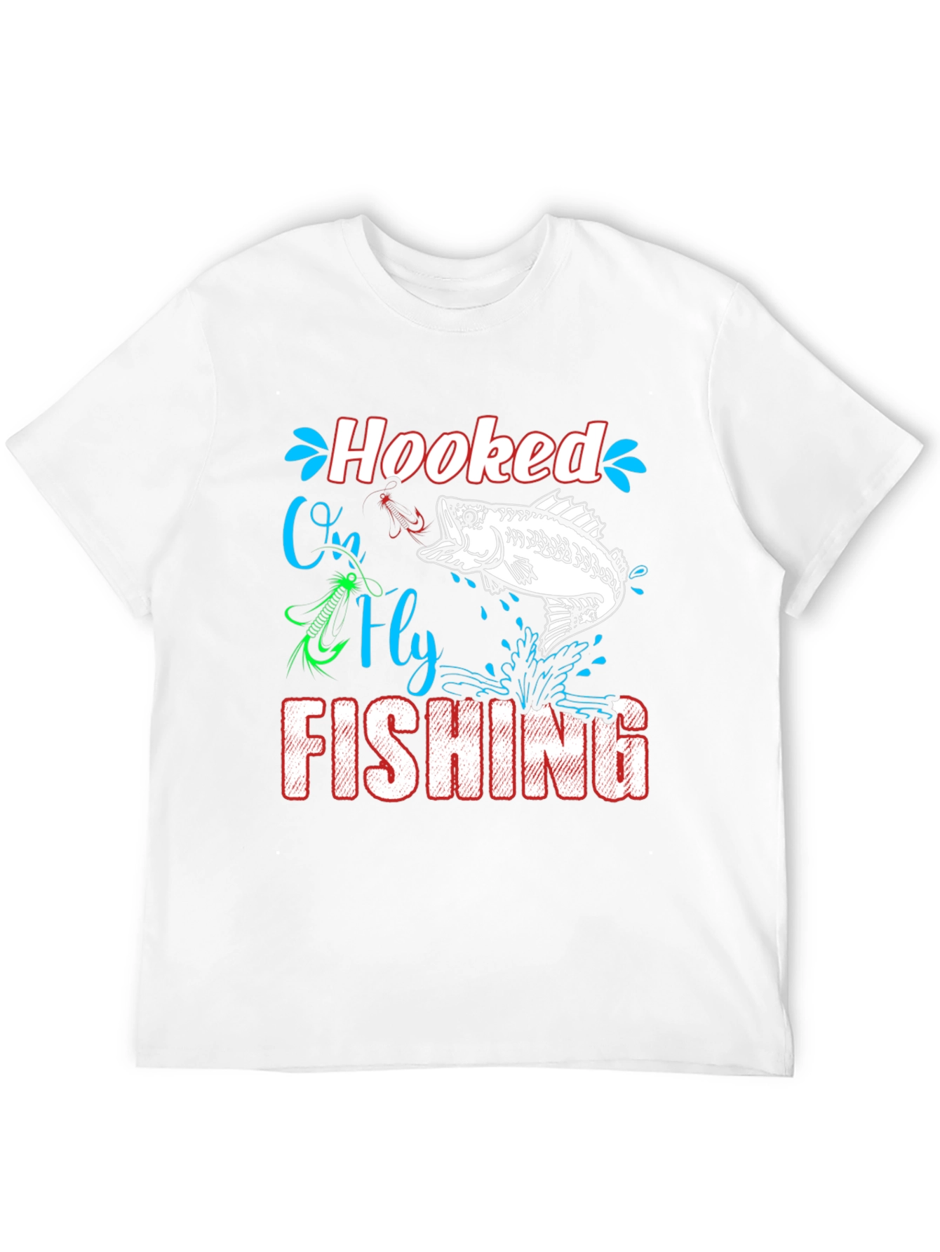Hooked On Fly Fishing T-Shirt