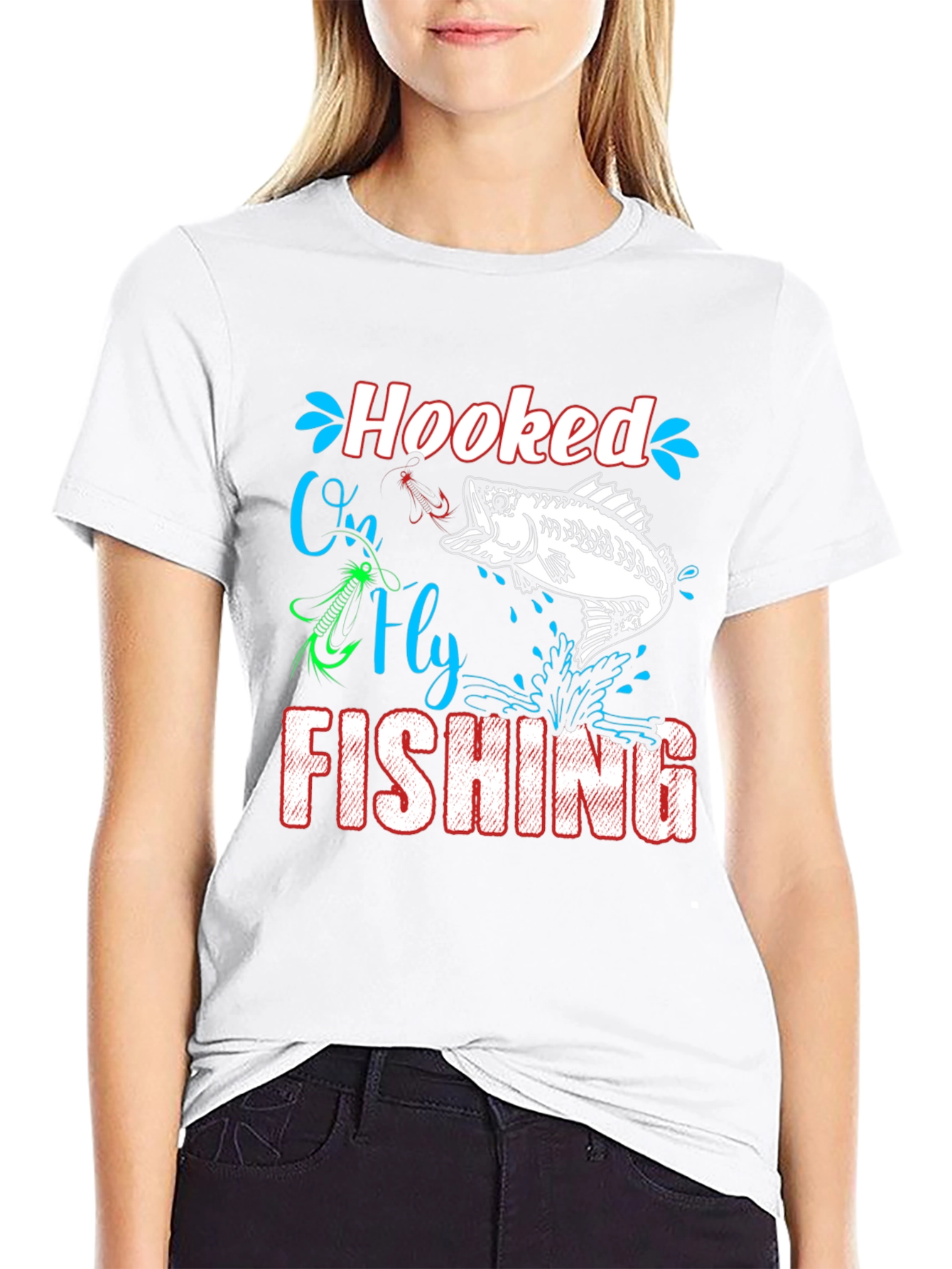 Hooked On Fly Fishing T-Shirt