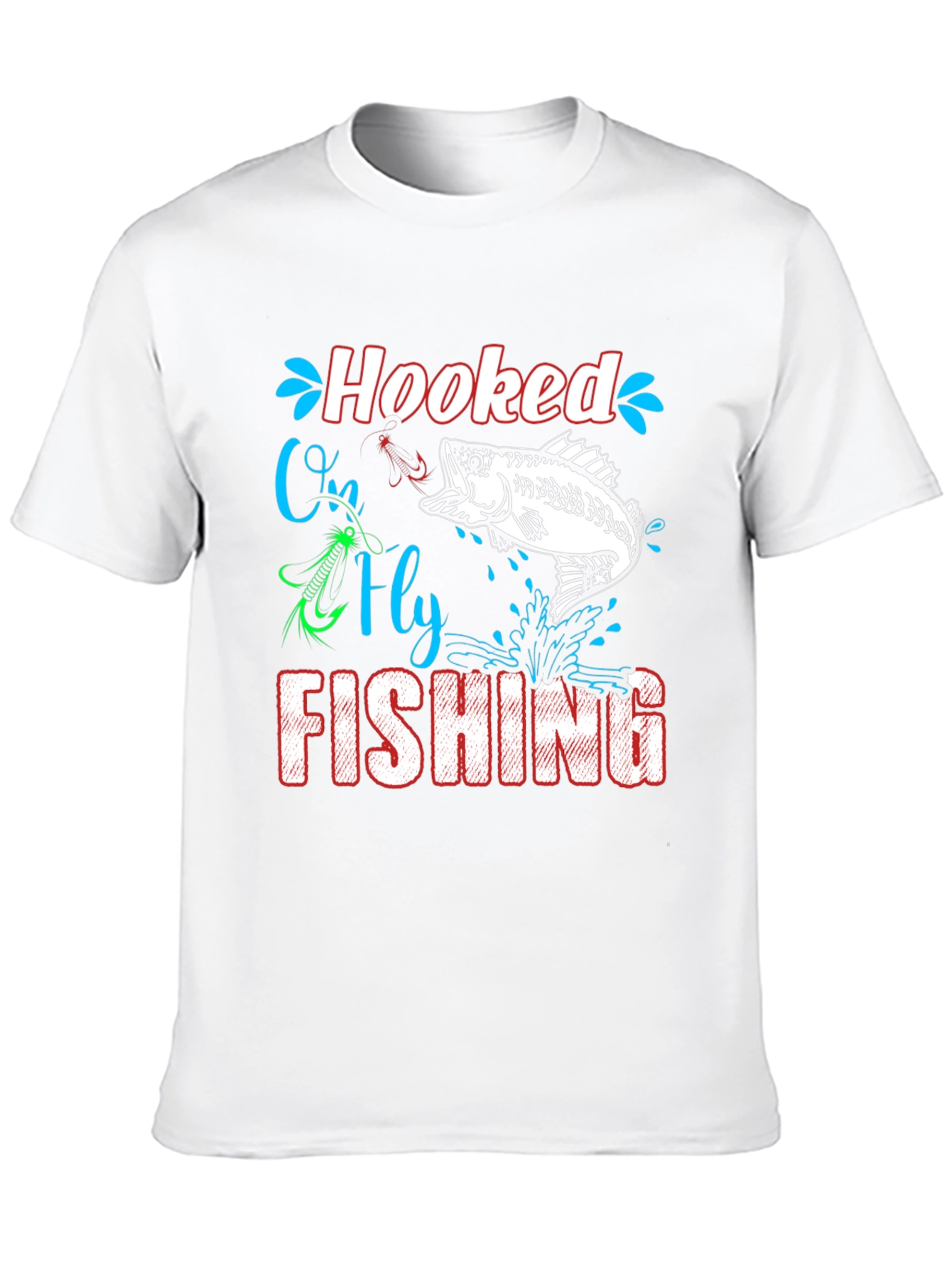 Hooked On Fly Fishing T-Shirt