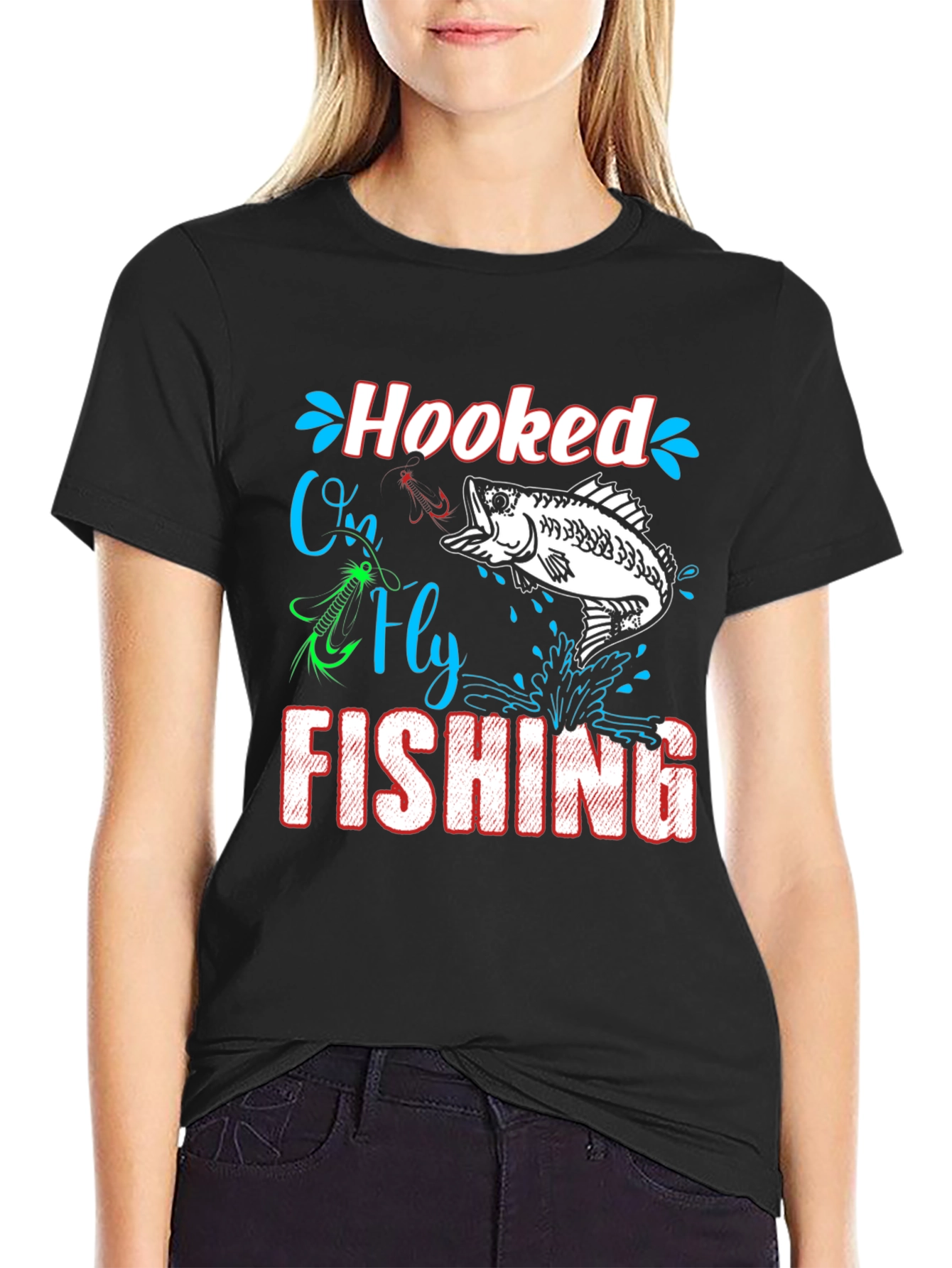 Hooked On Fly Fishing T-Shirt