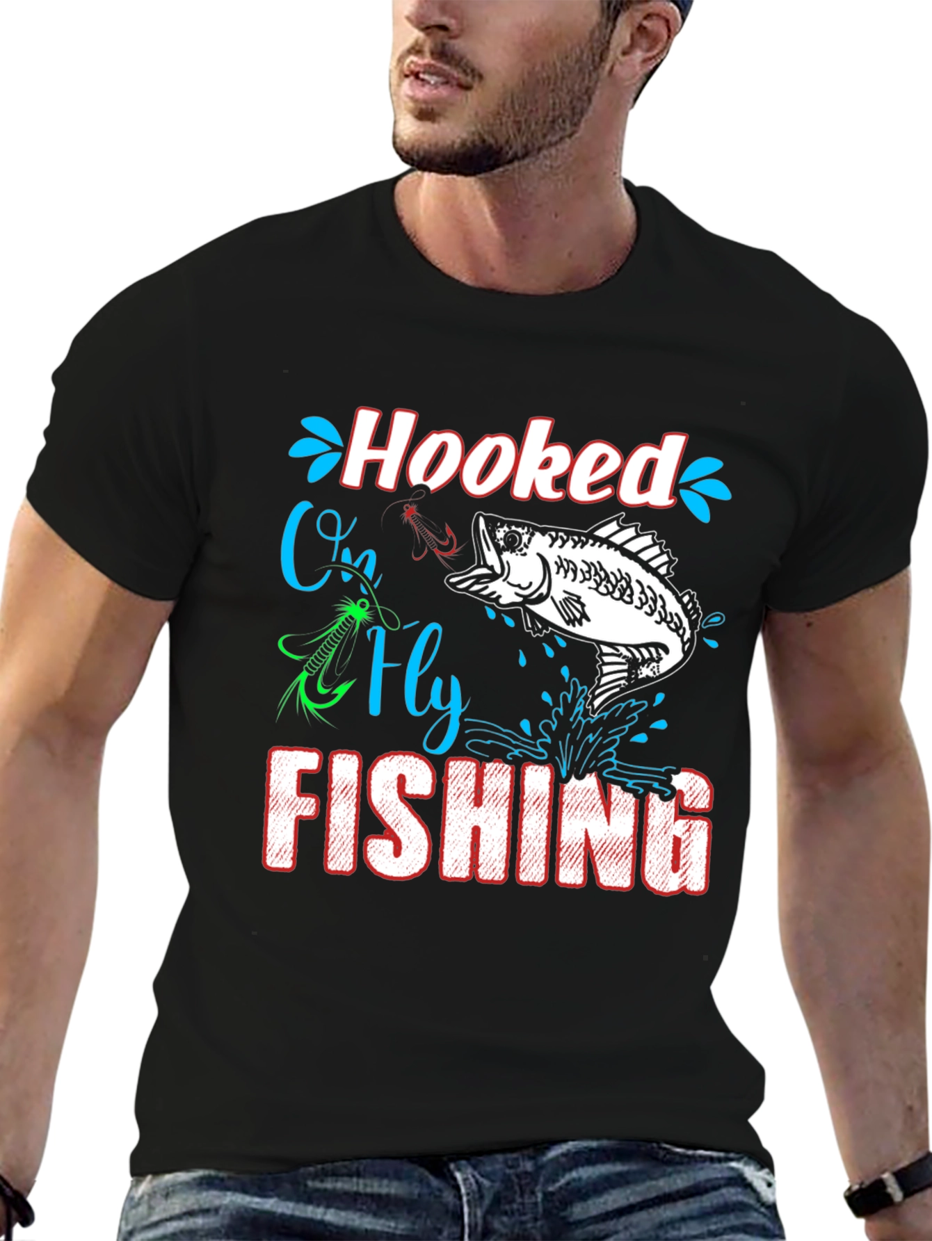Hooked On Fly Fishing T-Shirt
