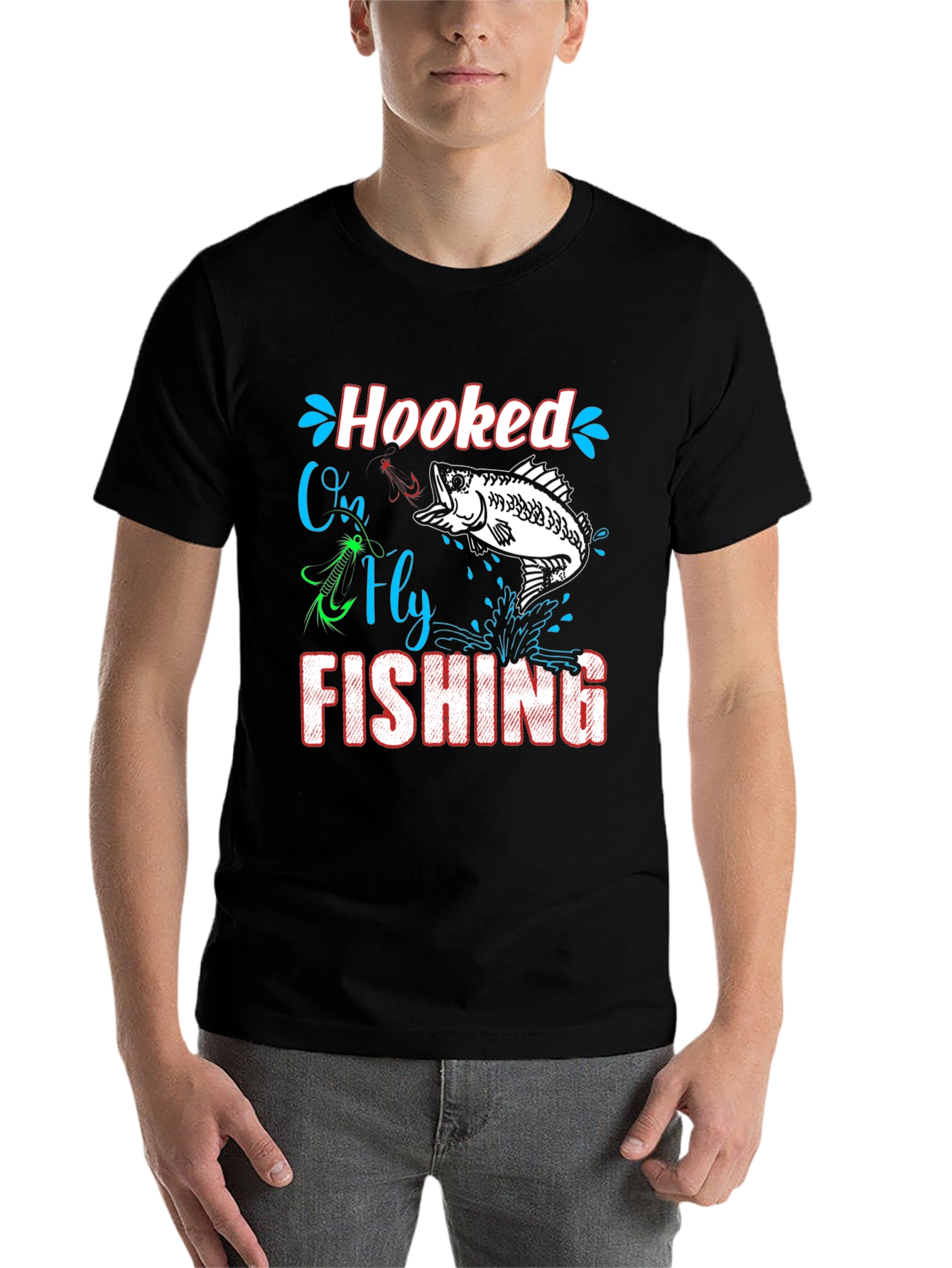 Hooked On Fly Fishing T-Shirt