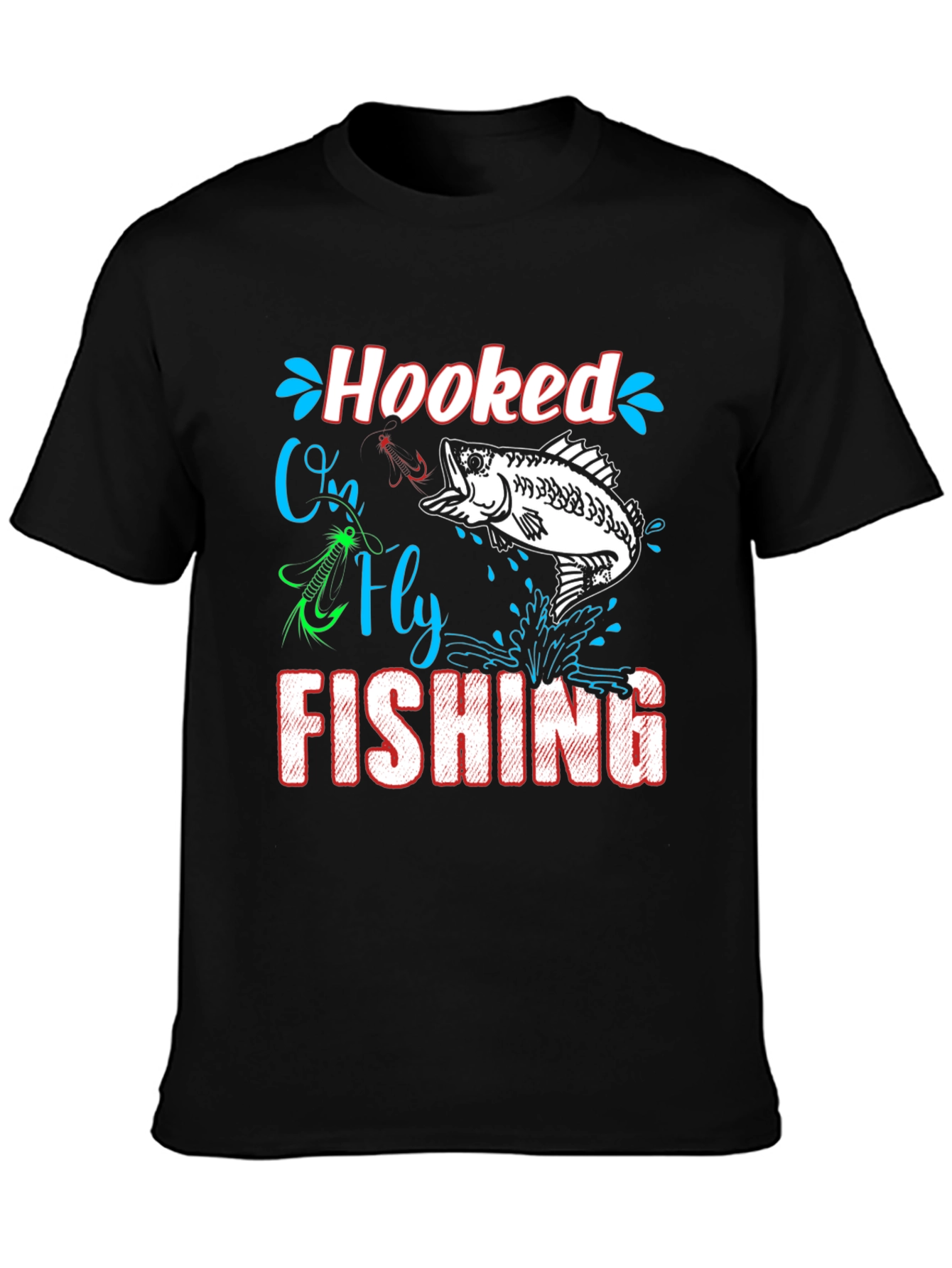 Hooked On Fly Fishing T-Shirt