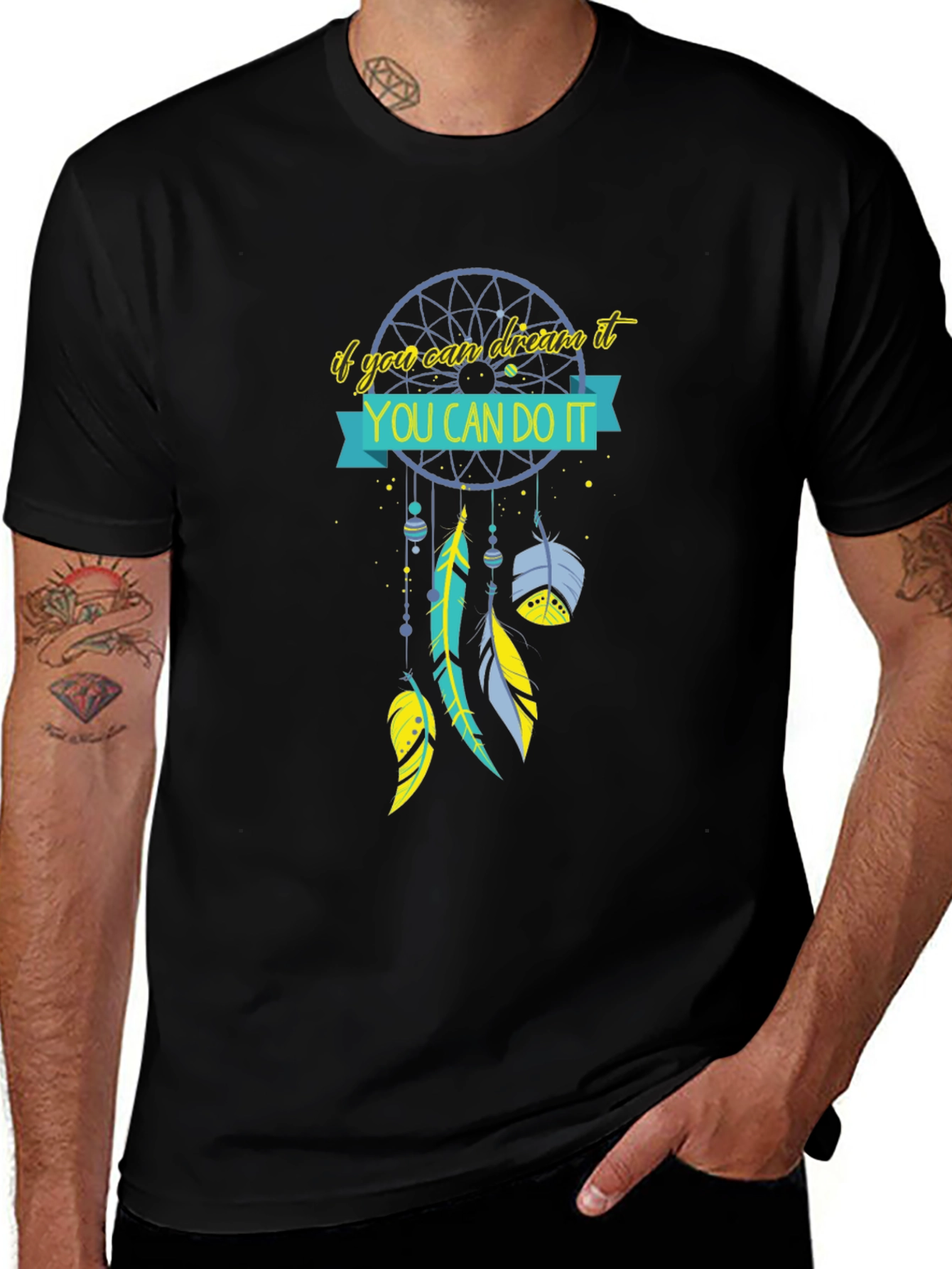 Dream Catcher Graphic Tee - You Can Do It!