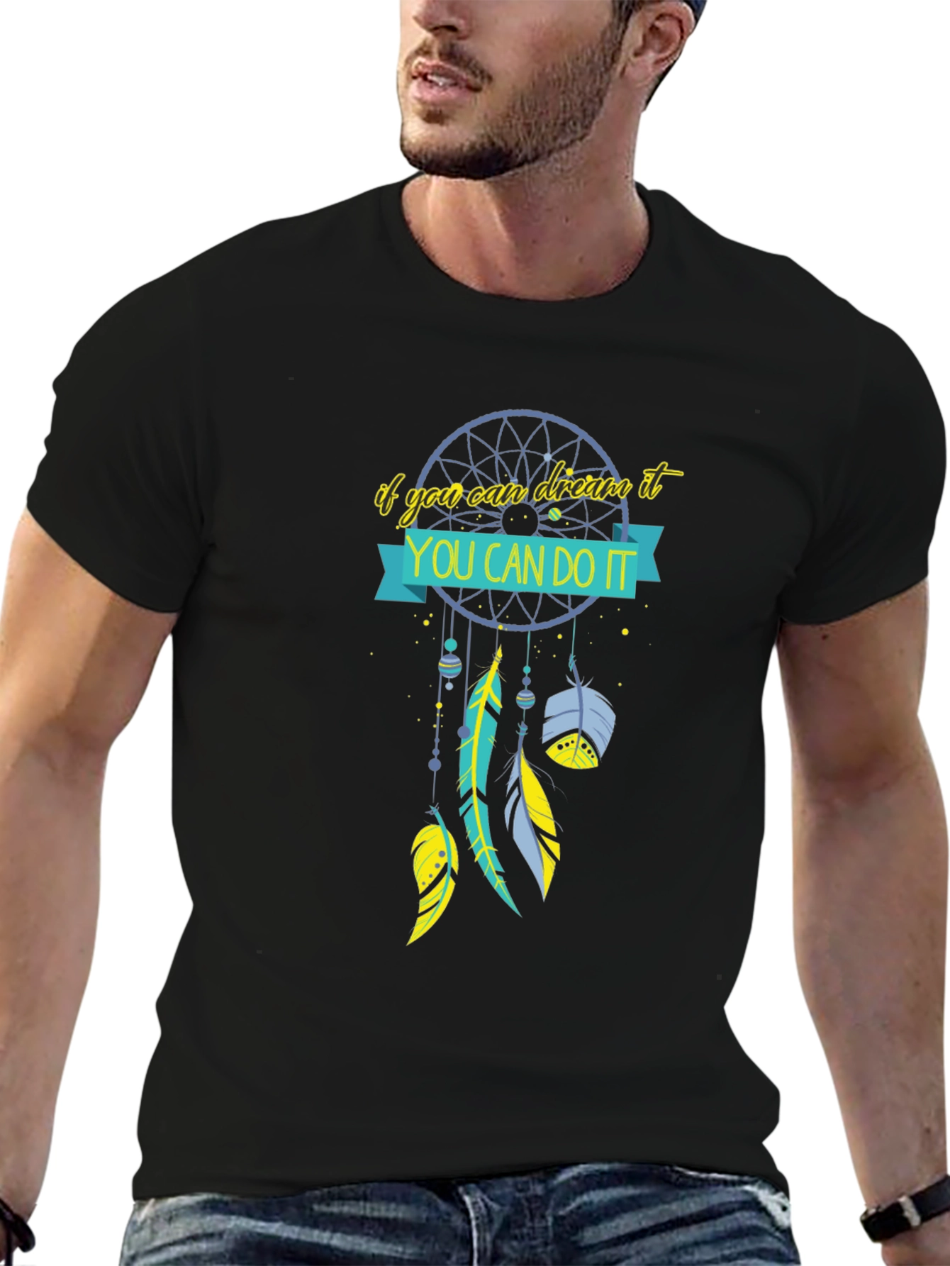 Dream Catcher Graphic Tee - You Can Do It!