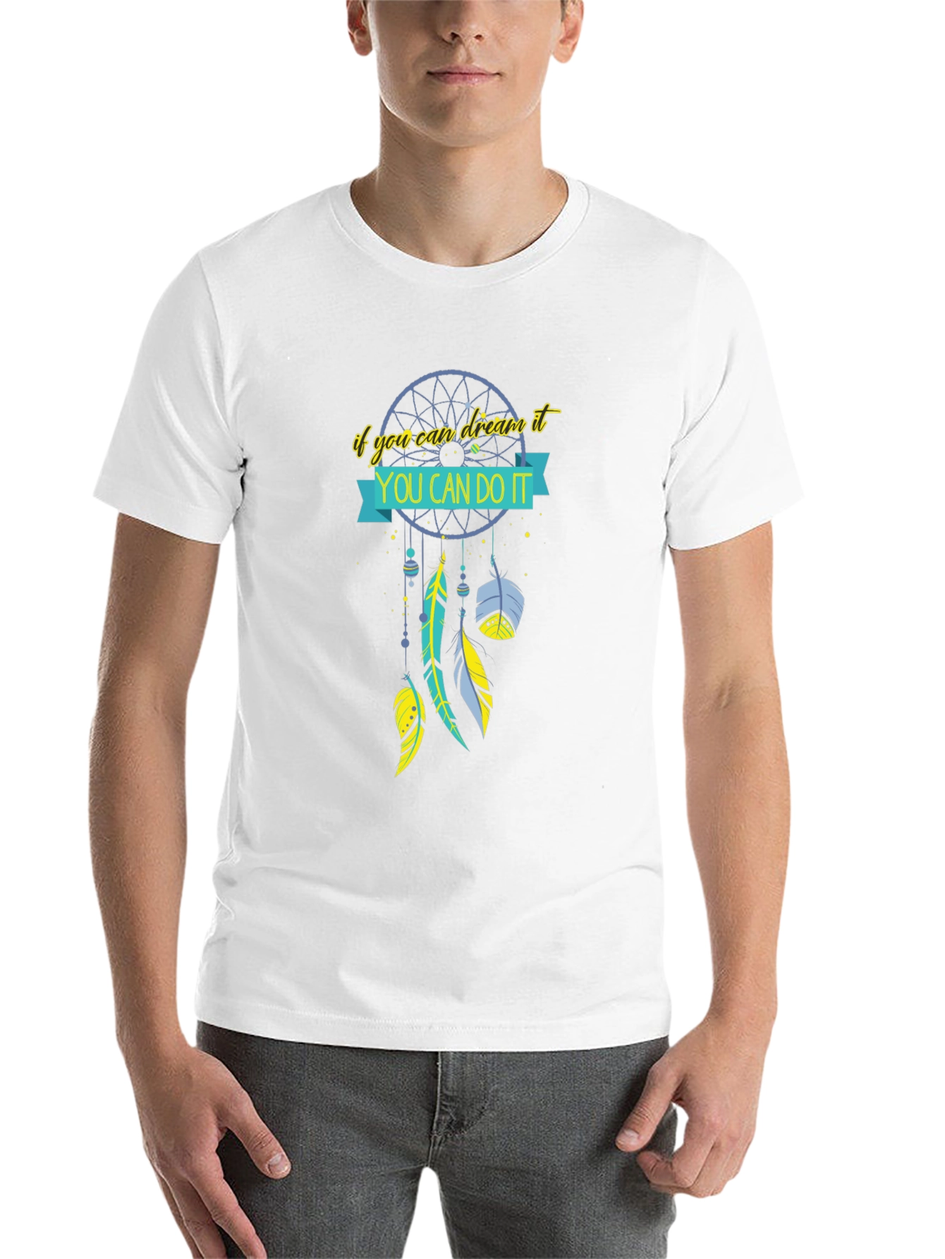 Dream Catcher Graphic Tee - You Can Do It!