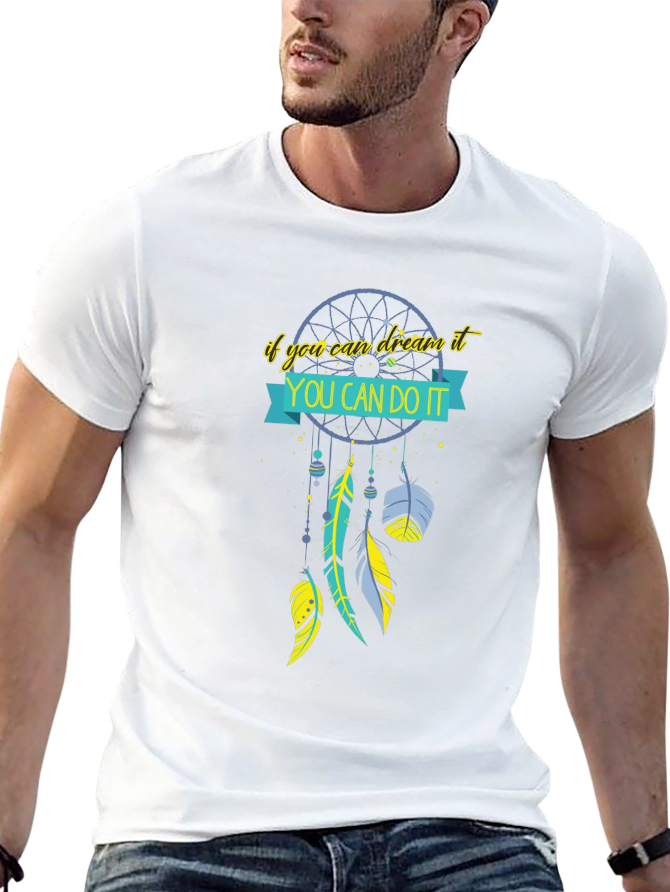 Dream Catcher Graphic Tee - You Can Do It!