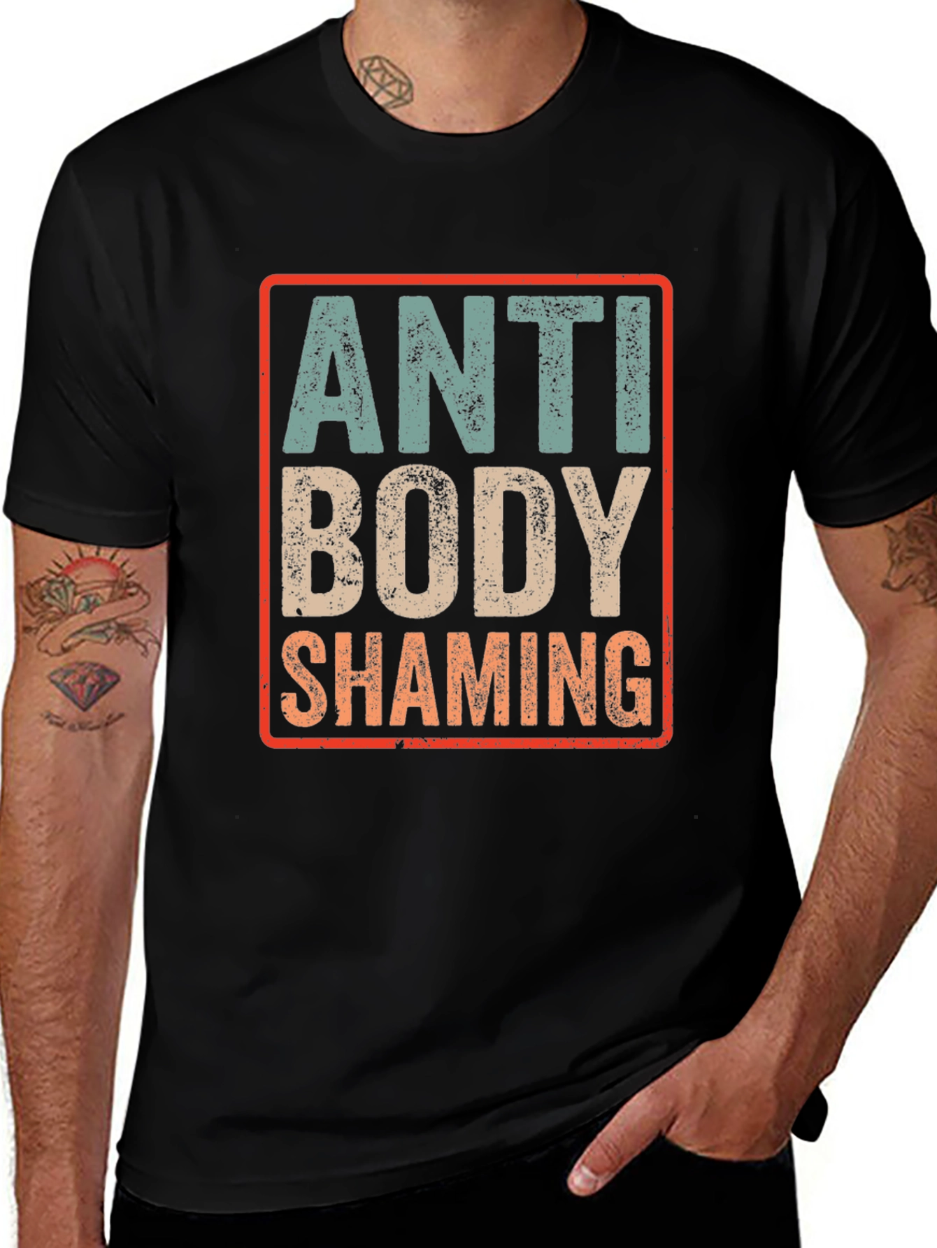 Anti Body Shaming Graphic Tee