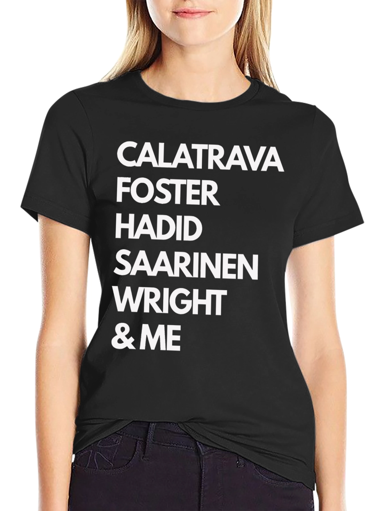 Architect T-Shirt - Calatrava Foster Hadid Wright