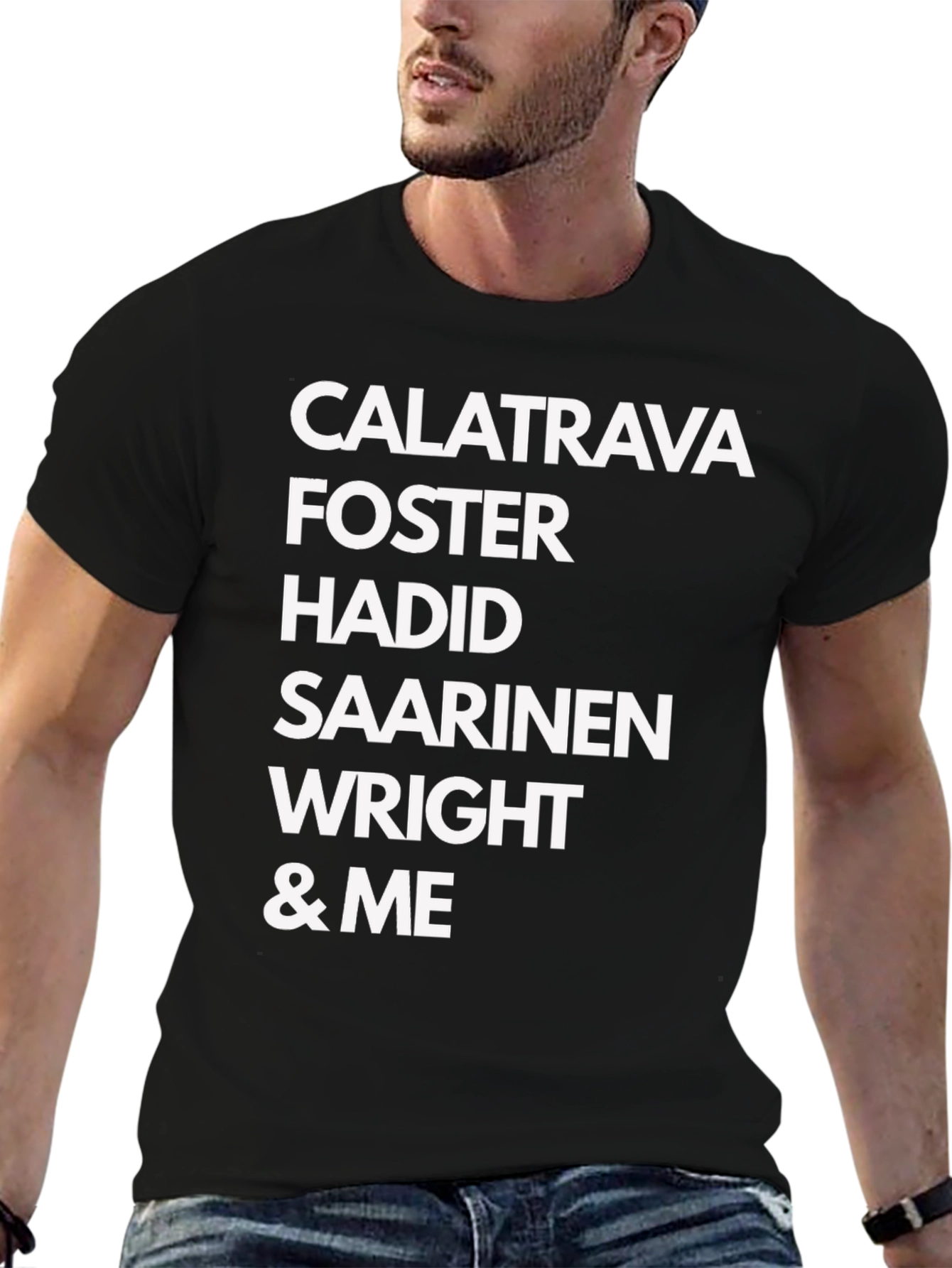 Architect T-Shirt - Calatrava Foster Hadid Wright
