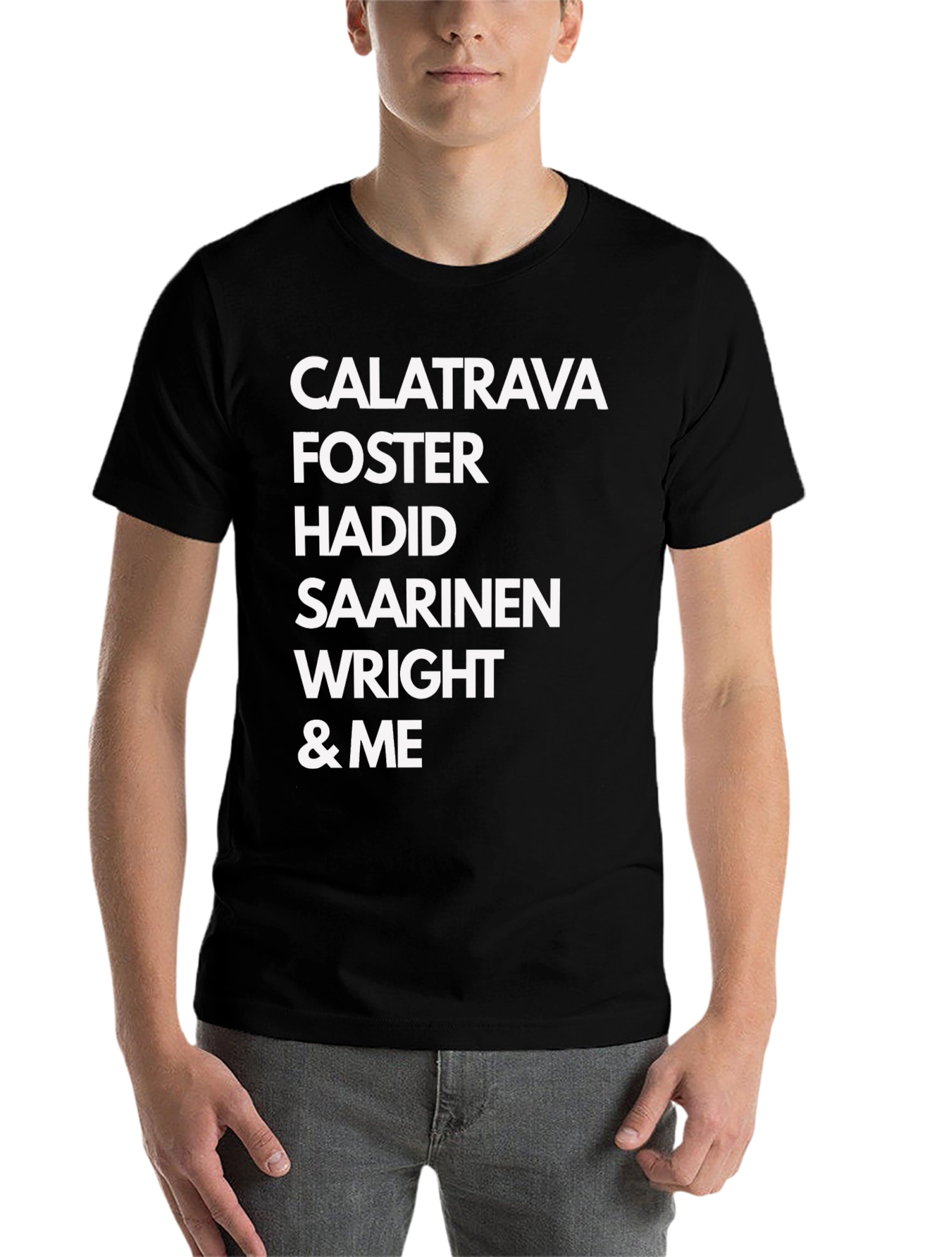 Architect T-Shirt - Calatrava Foster Hadid Wright