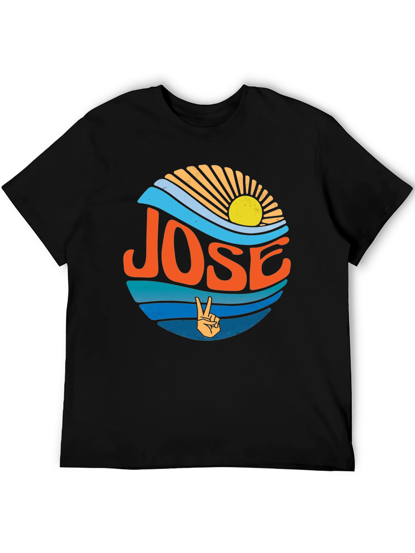 Jose Retro Wave T-Shirt - Cool Graphic Tee