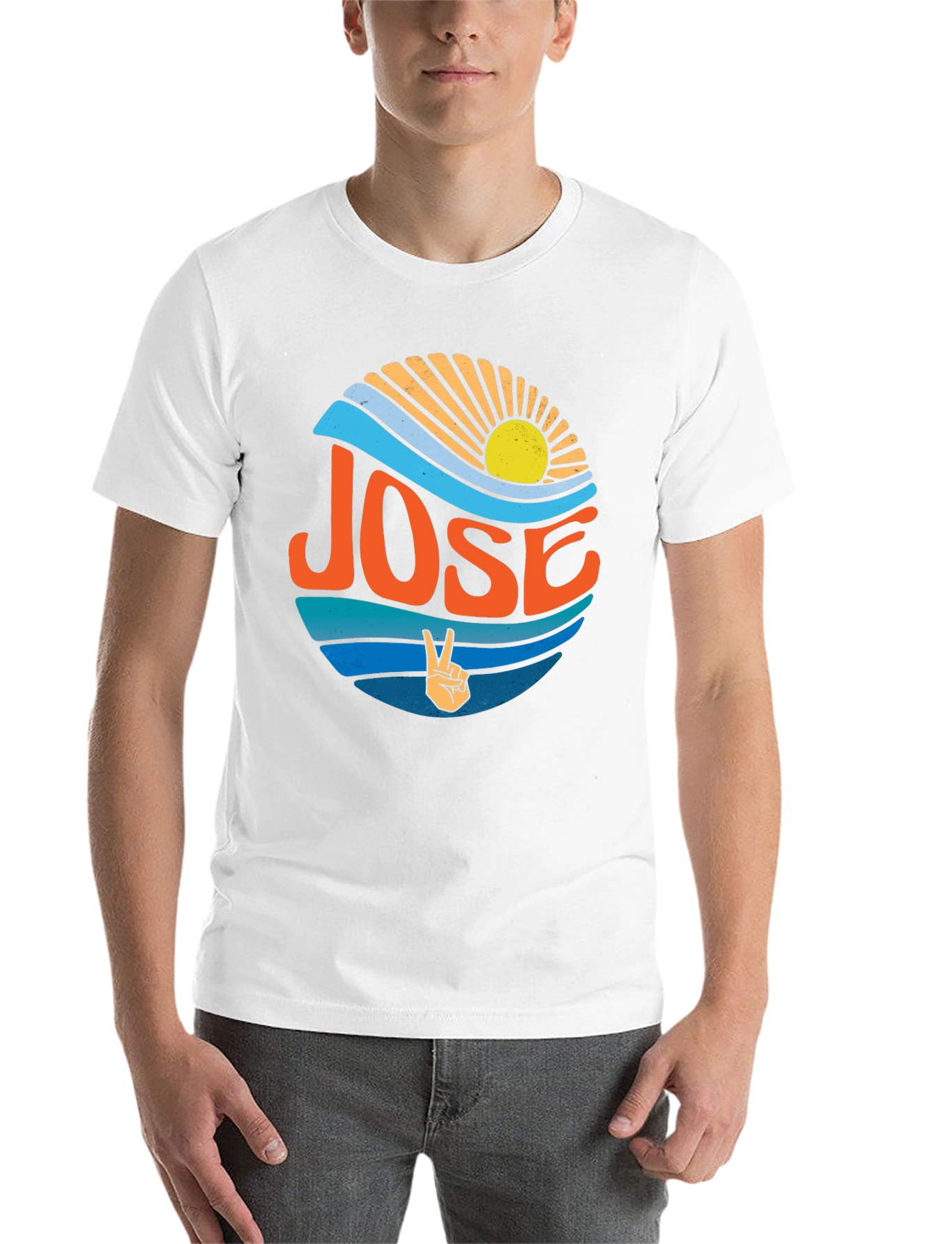 Jose Retro Wave T-Shirt - Cool Graphic Tee