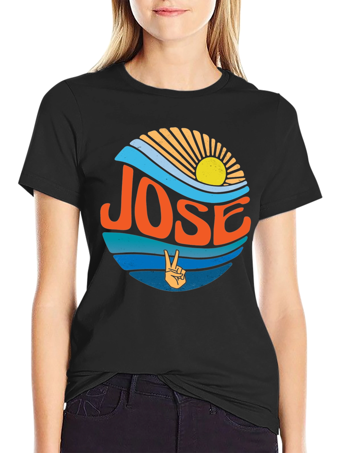 Jose Retro Wave T-Shirt - Cool Graphic Tee
