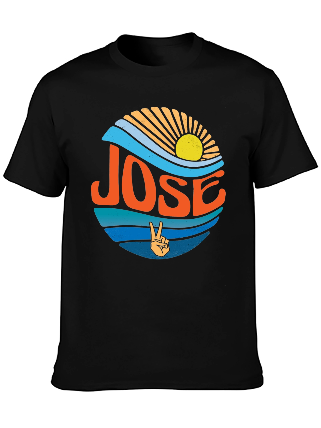 Jose Retro Wave T-Shirt - Cool Graphic Tee