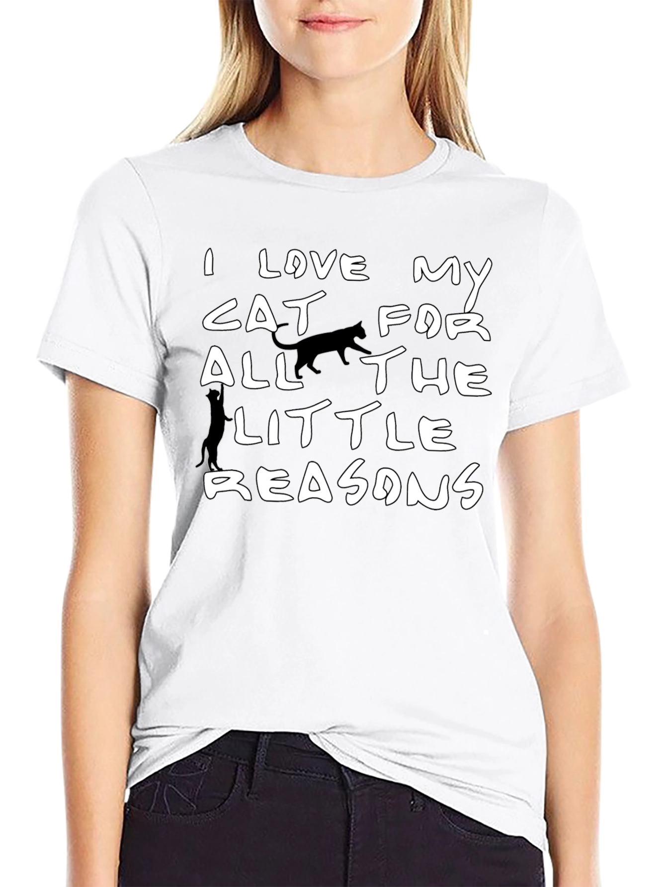 I Love My Cat T-Shirt