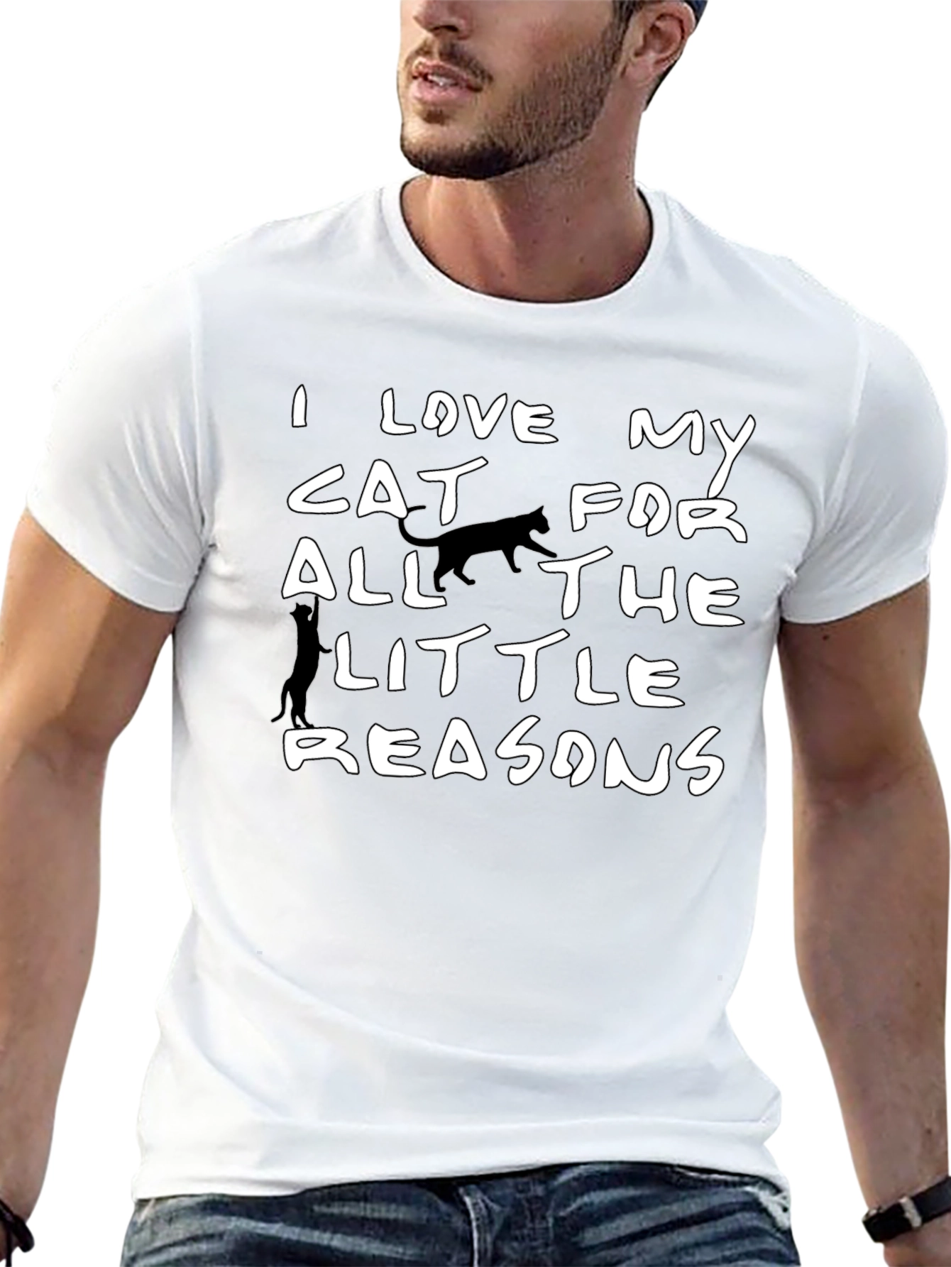 I Love My Cat T-Shirt