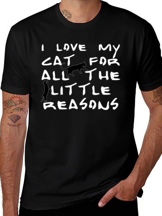 I Love My Cat T-Shirt
